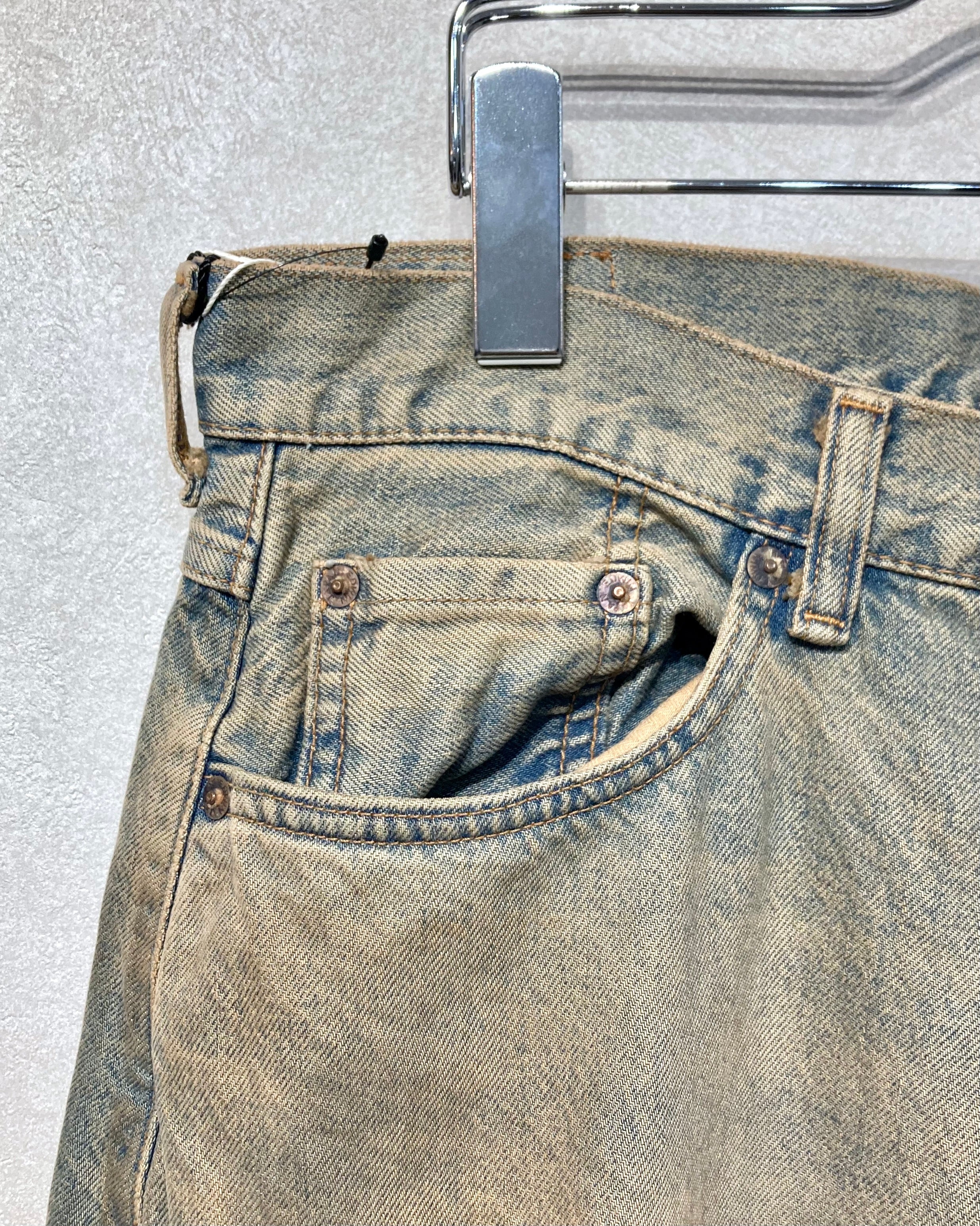 REFOMED / FRESH MAN DENIM WIDE PANTS by EDWIN - USED