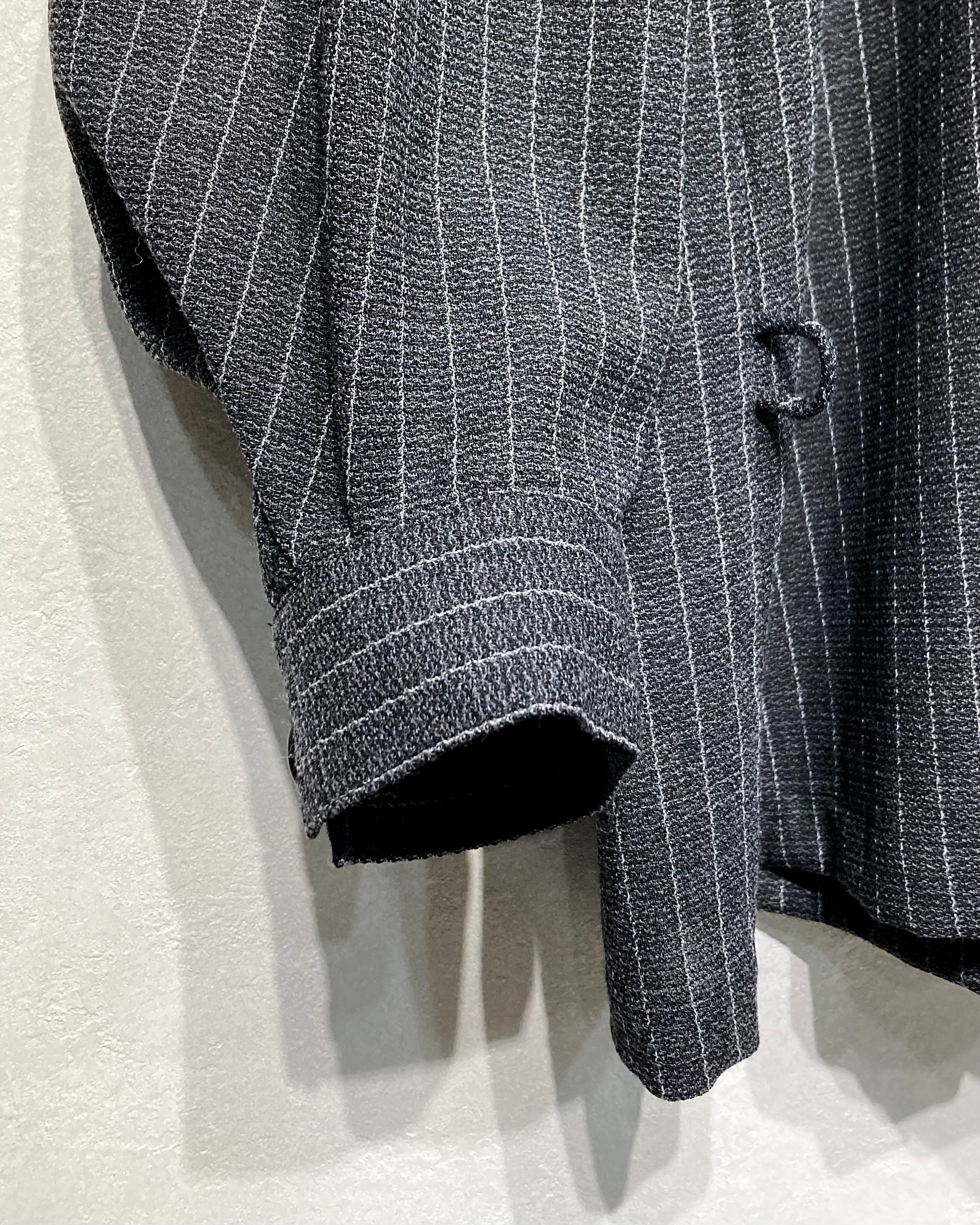 OIRA / PULLOVER SHIRT WOOL STRIPE