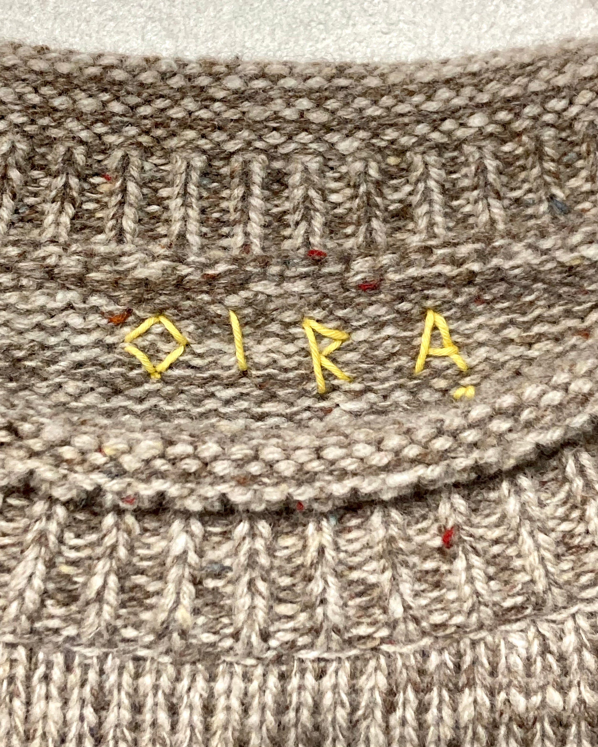 OIRA / REVERSIBLE KNIT PULLOVER - Mx