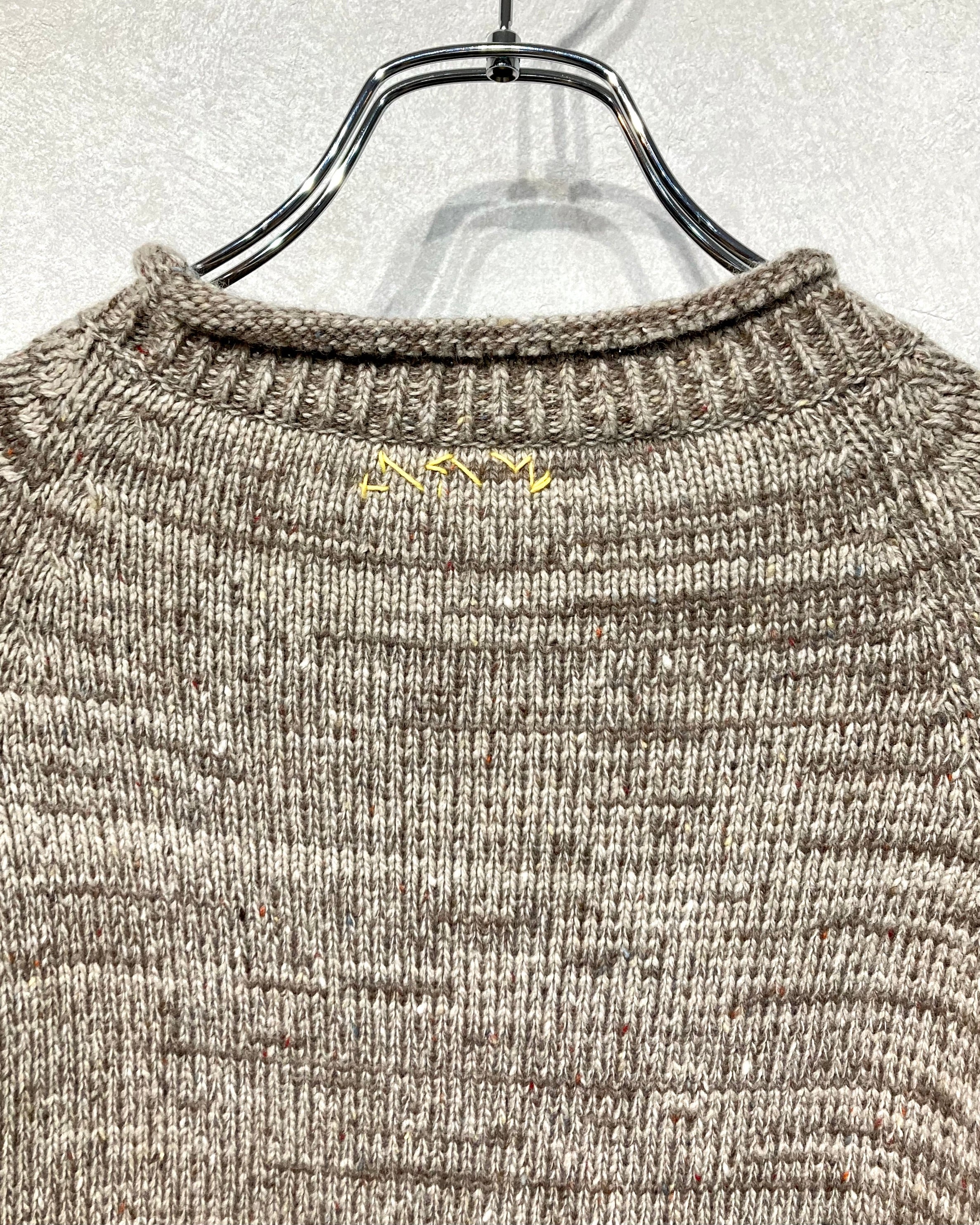OIRA / REVERSIBLE KNIT PULLOVER - Mx