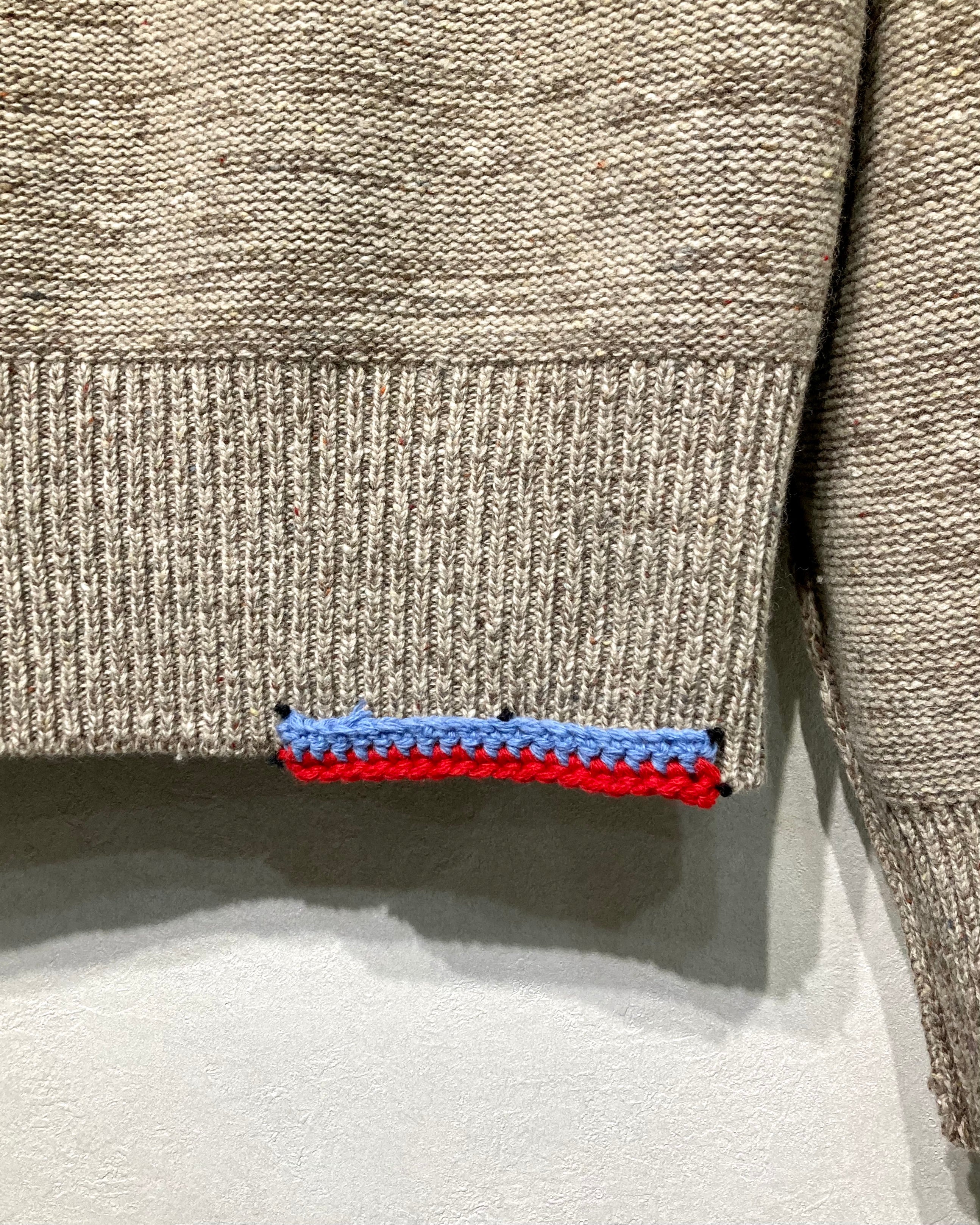 OIRA / REVERSIBLE KNIT PULLOVER - Mx