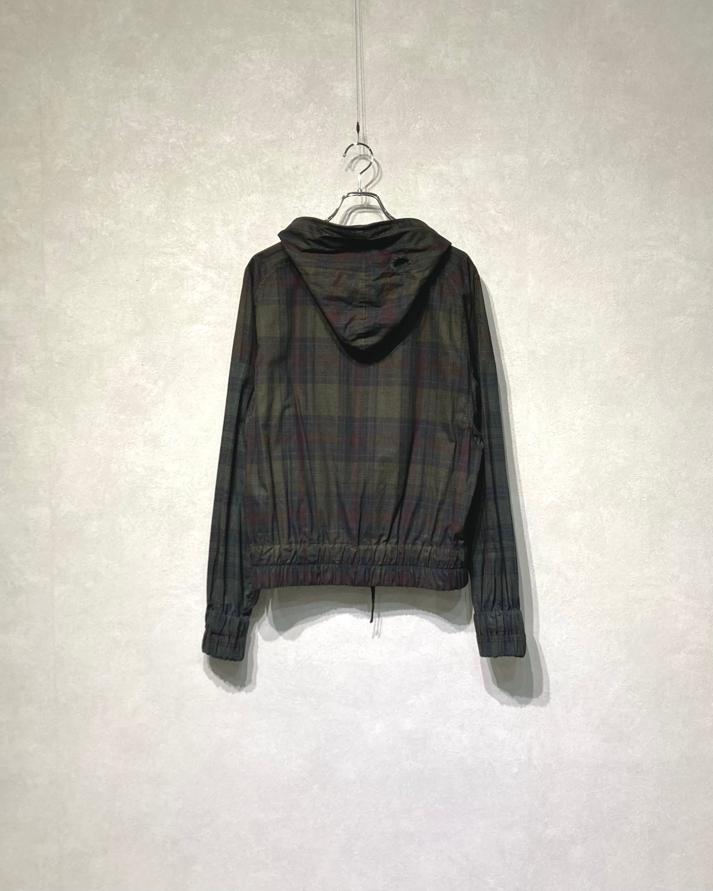 JIAN YE / 鬼 HOODIE - Black×red