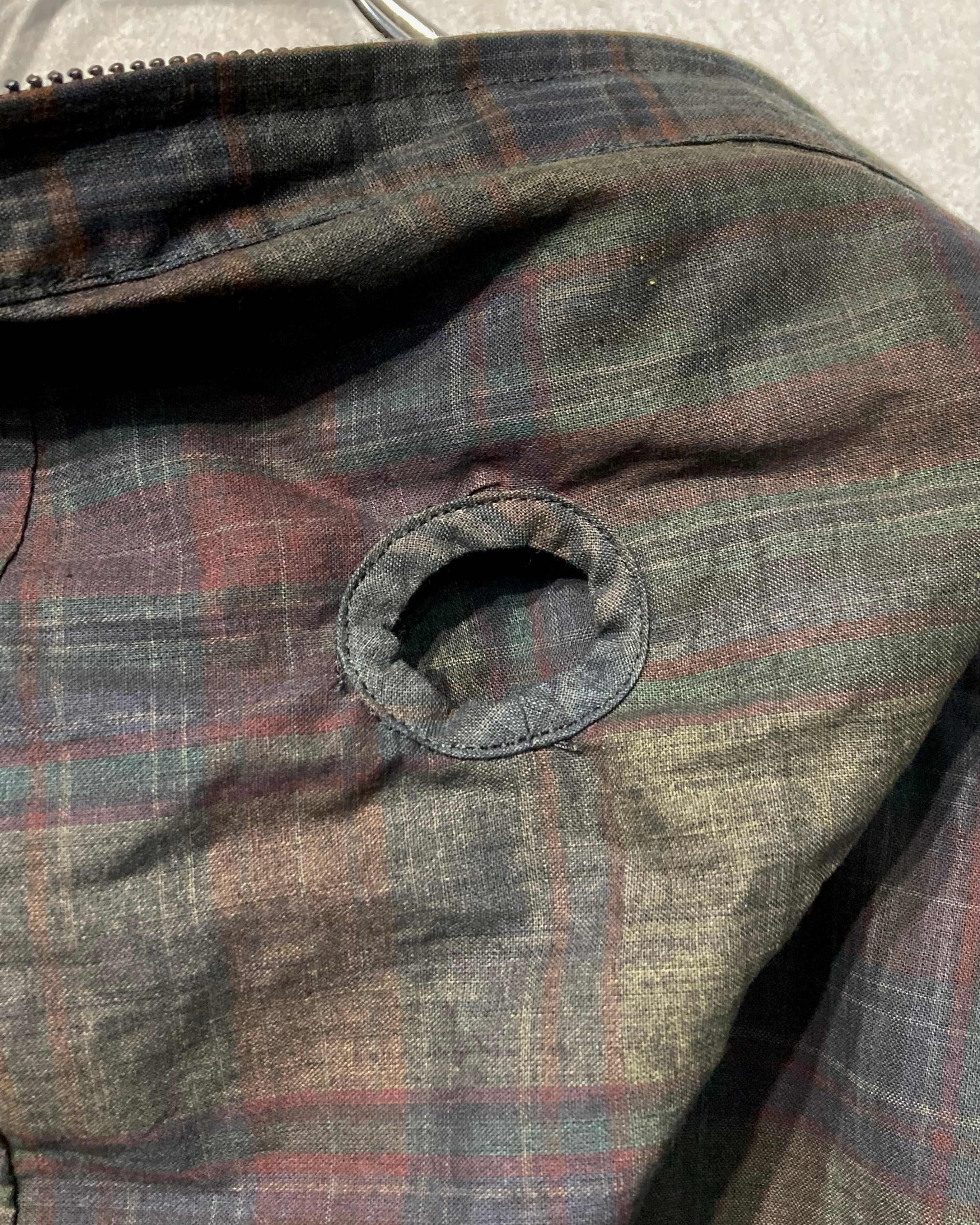 JIAN YE / 鬼 HOODIE - Black×red