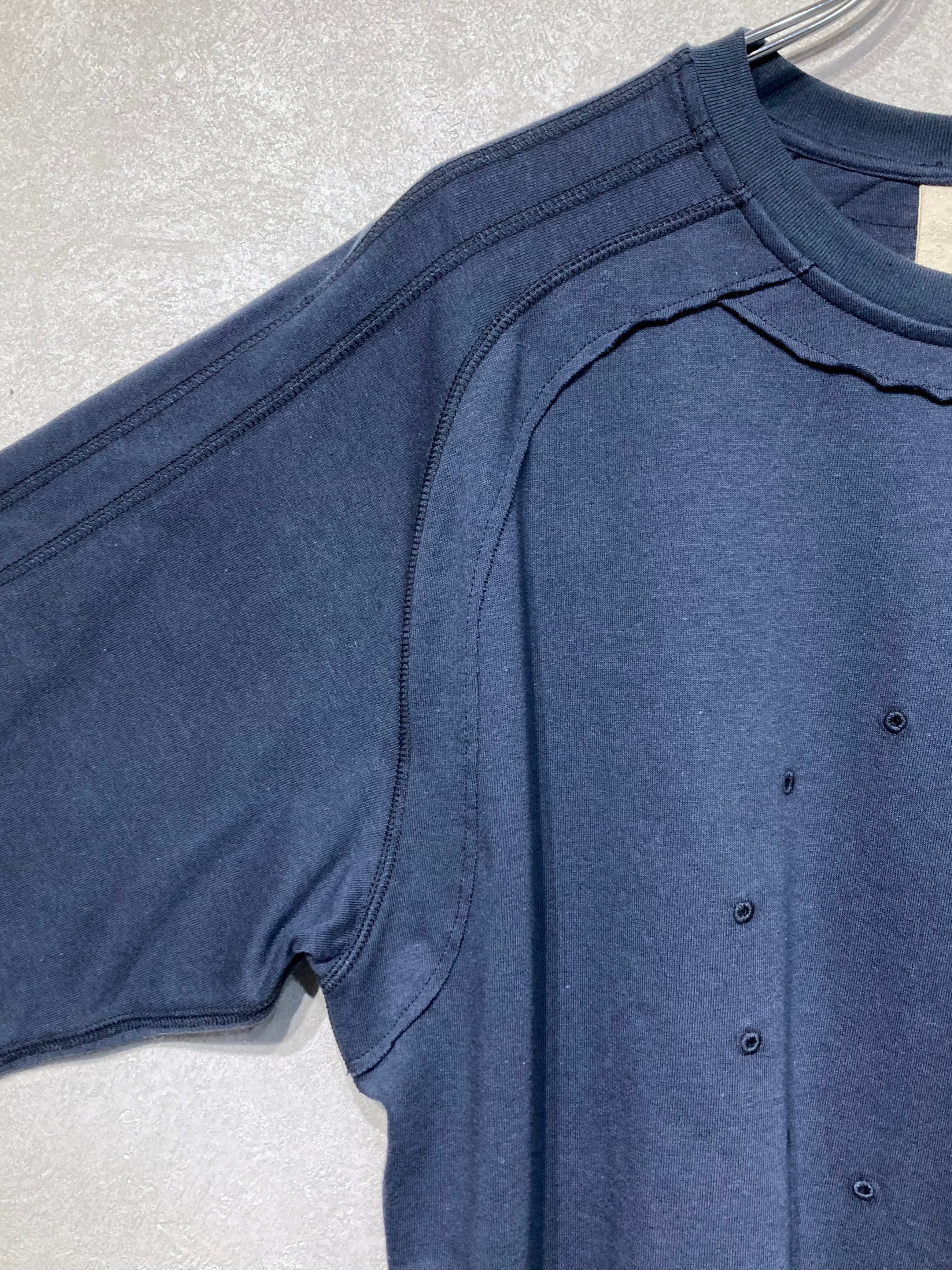 JIAN YE / 十二支 LS TEE - Blue gray