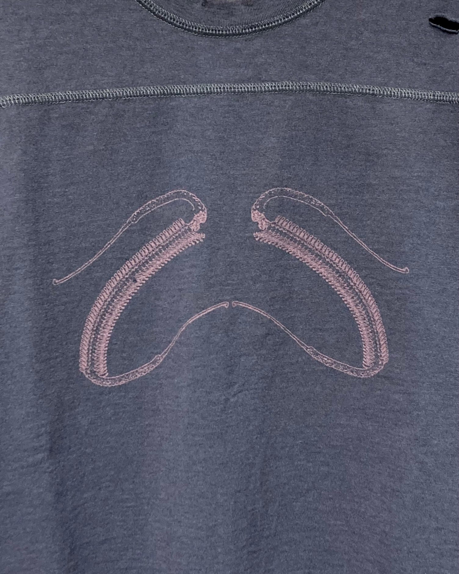 JIAN YE / 25 TEE × JINJINNEEDLE - Charcoal