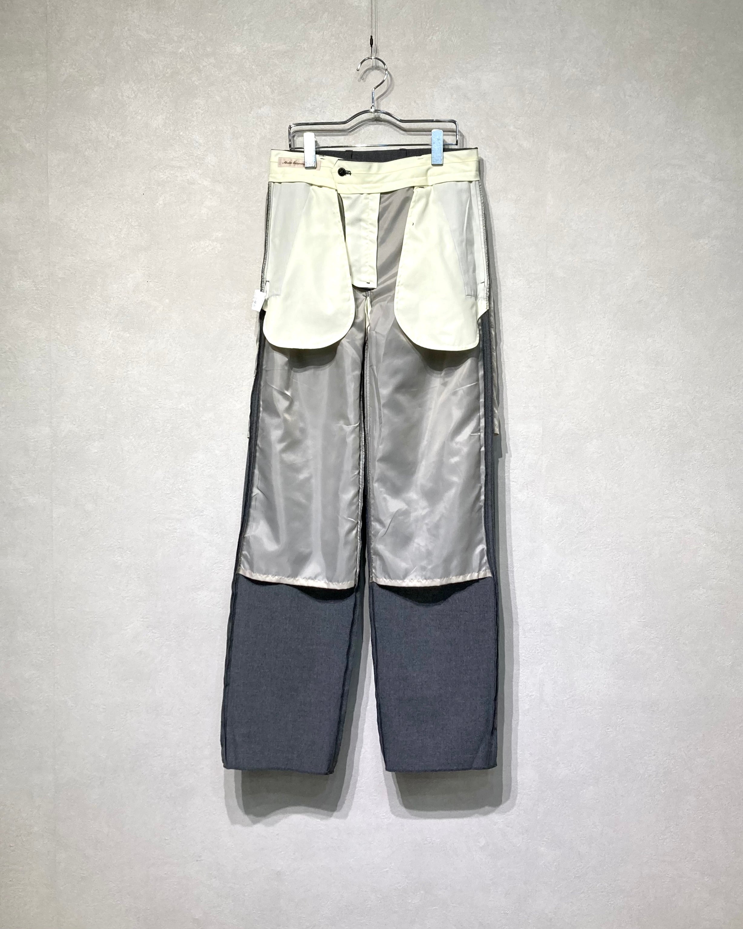 ABELIA EDOWARD GOUCHA / TAPERED SLACKS - Gray
