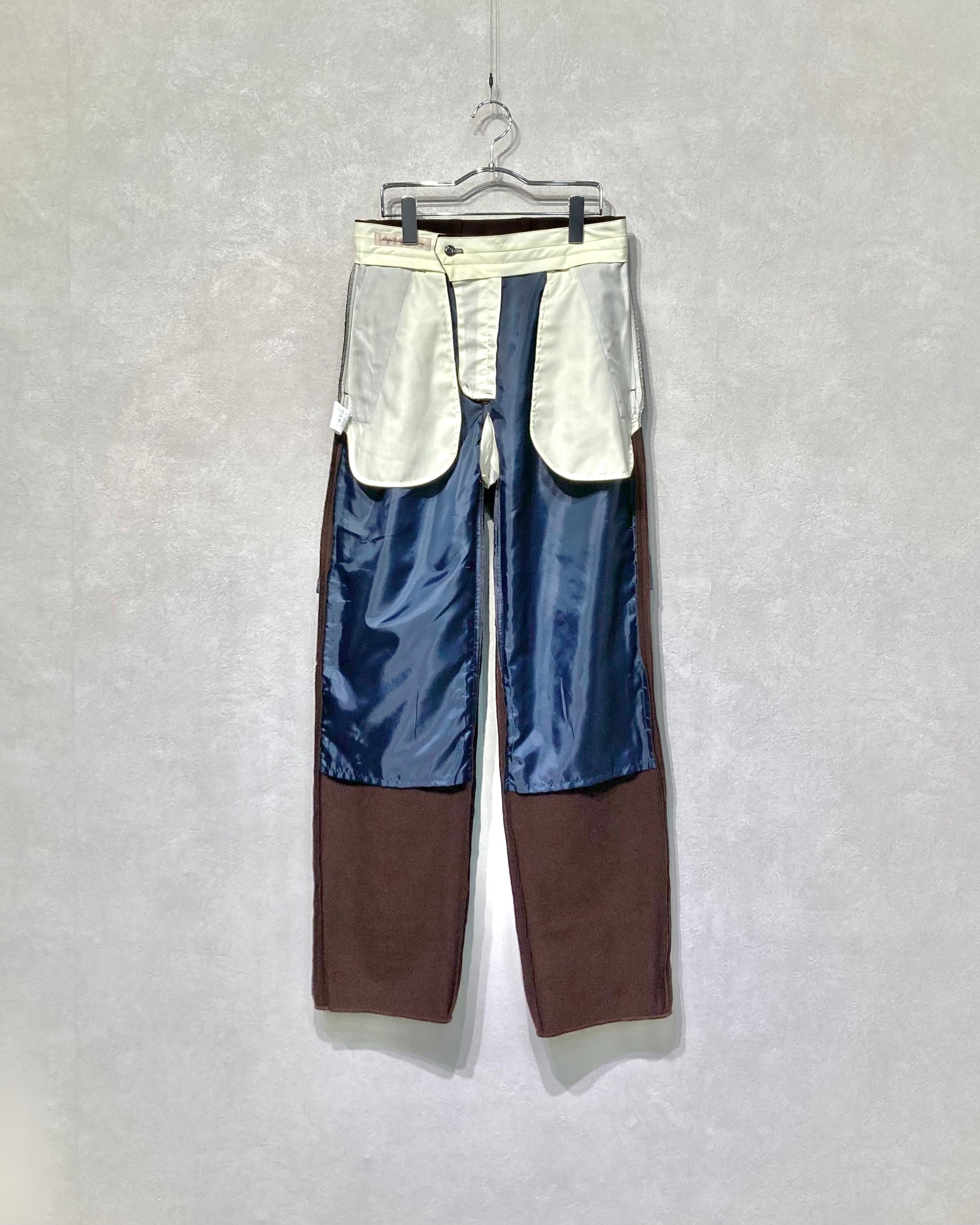 ABELIA EDOWARD GOUCHA / TAPERED SLACKS - Brown