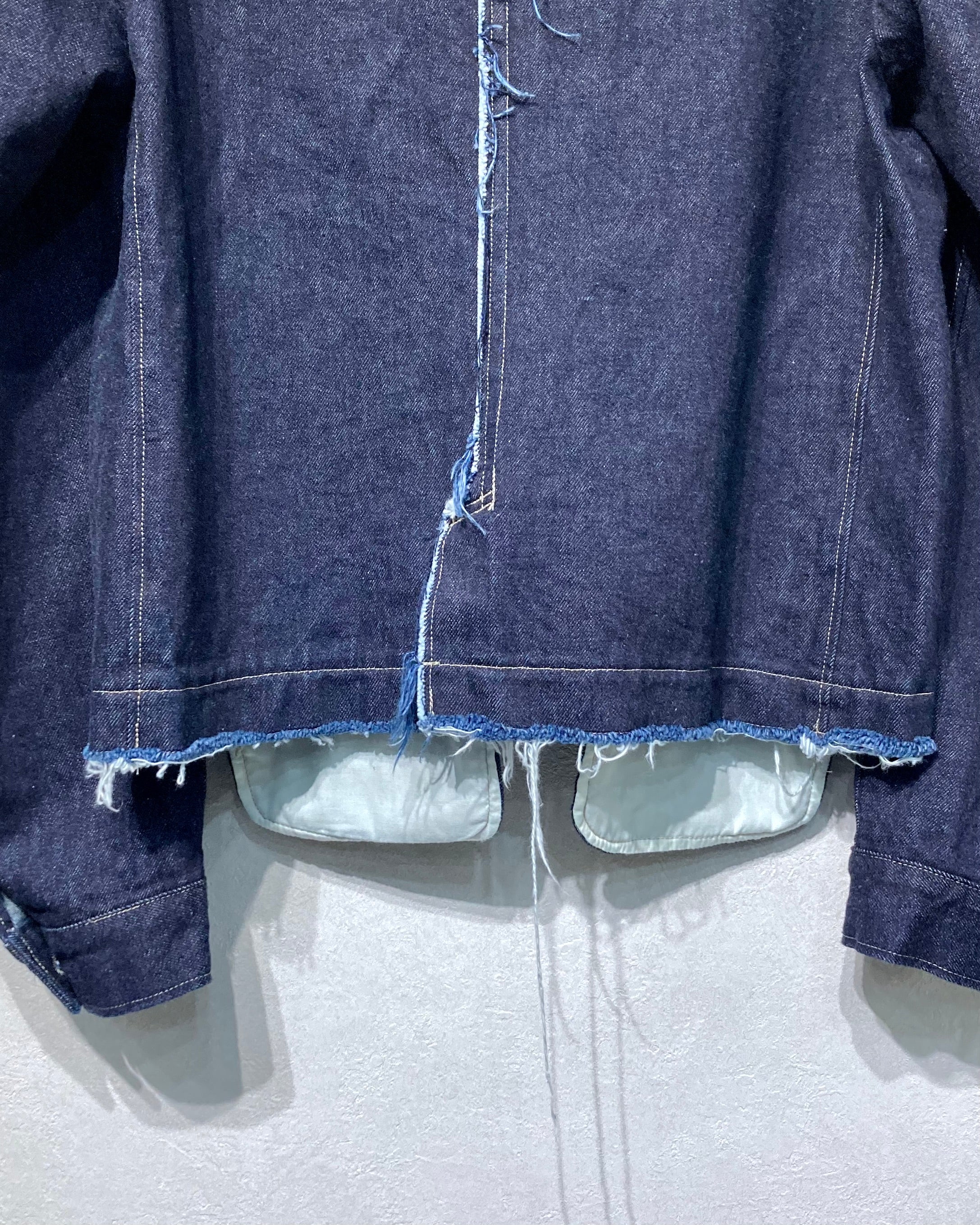 ABELIA EDOWARD GOUCHA / CD DENIM JACKET - Indigo