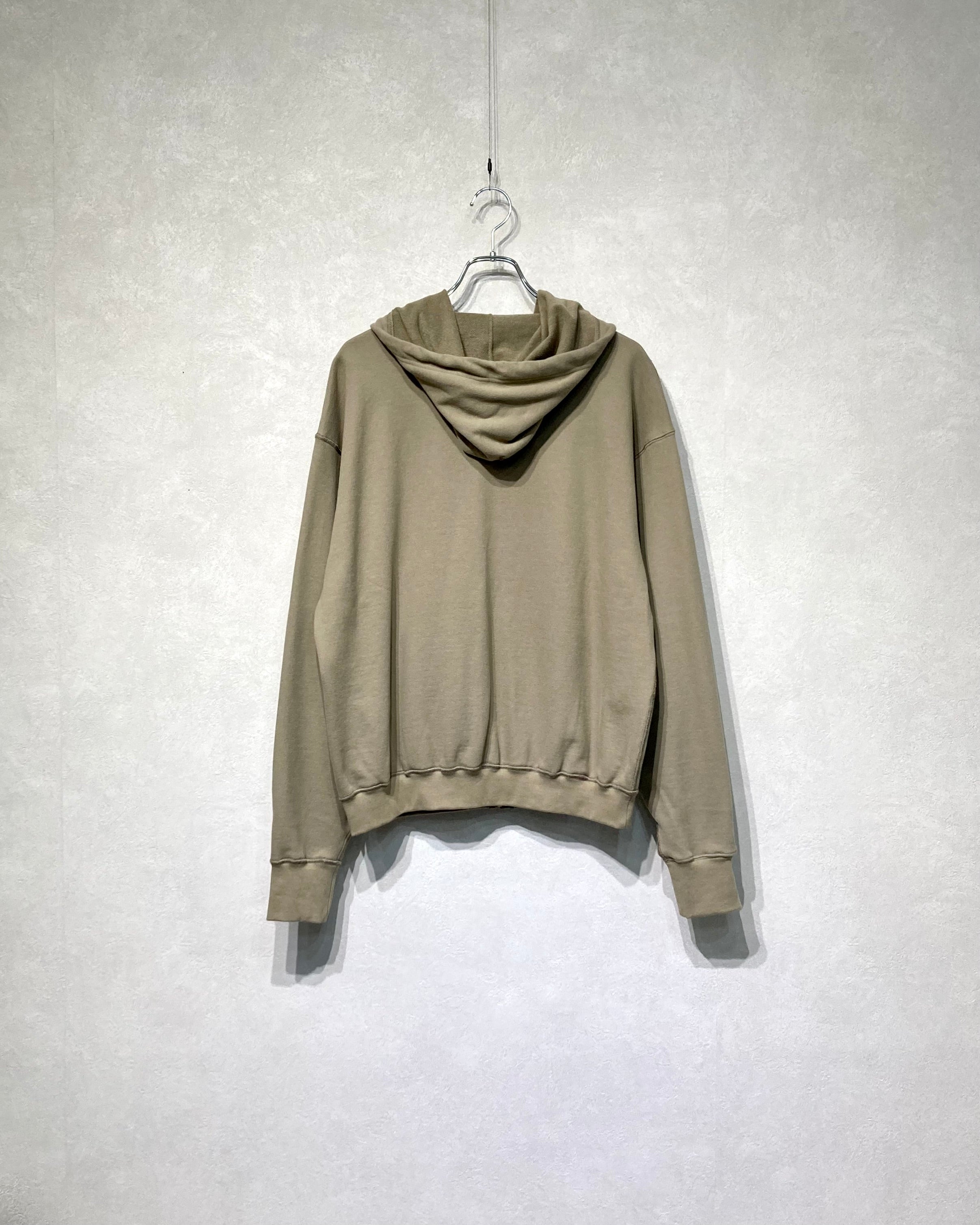 ABELIA EDOWARD GOUCHA / CLASSIC ZIP HOODIE - Beige