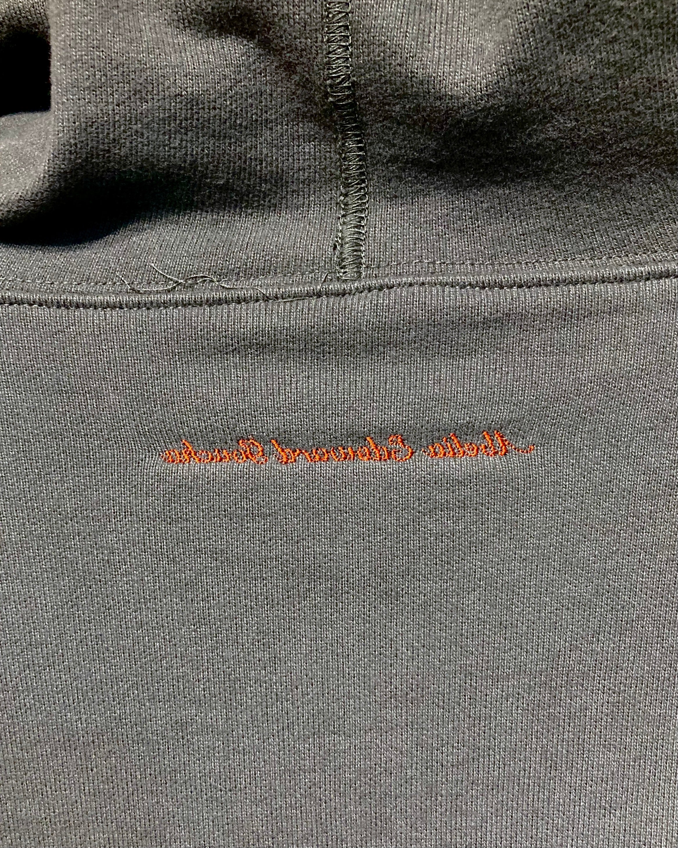 ABELIA EDOWARD GOUCHA / CLASSIC ZIP HOODIE - Charcoal