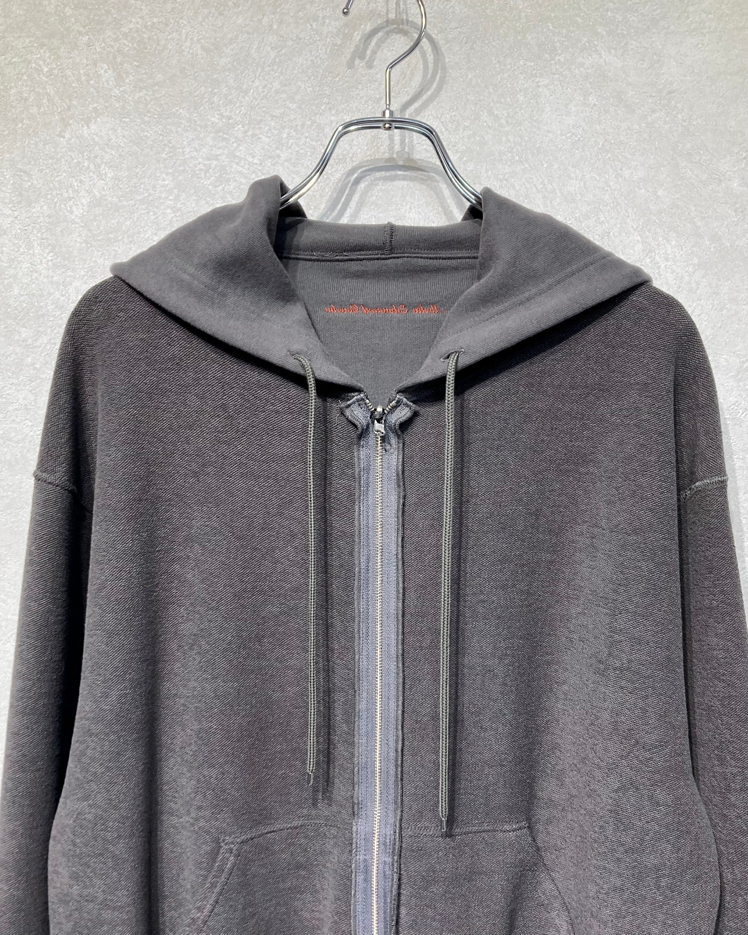 ABELIA EDOWARD GOUCHA / CLASSIC ZIP HOODIE - Charcoal