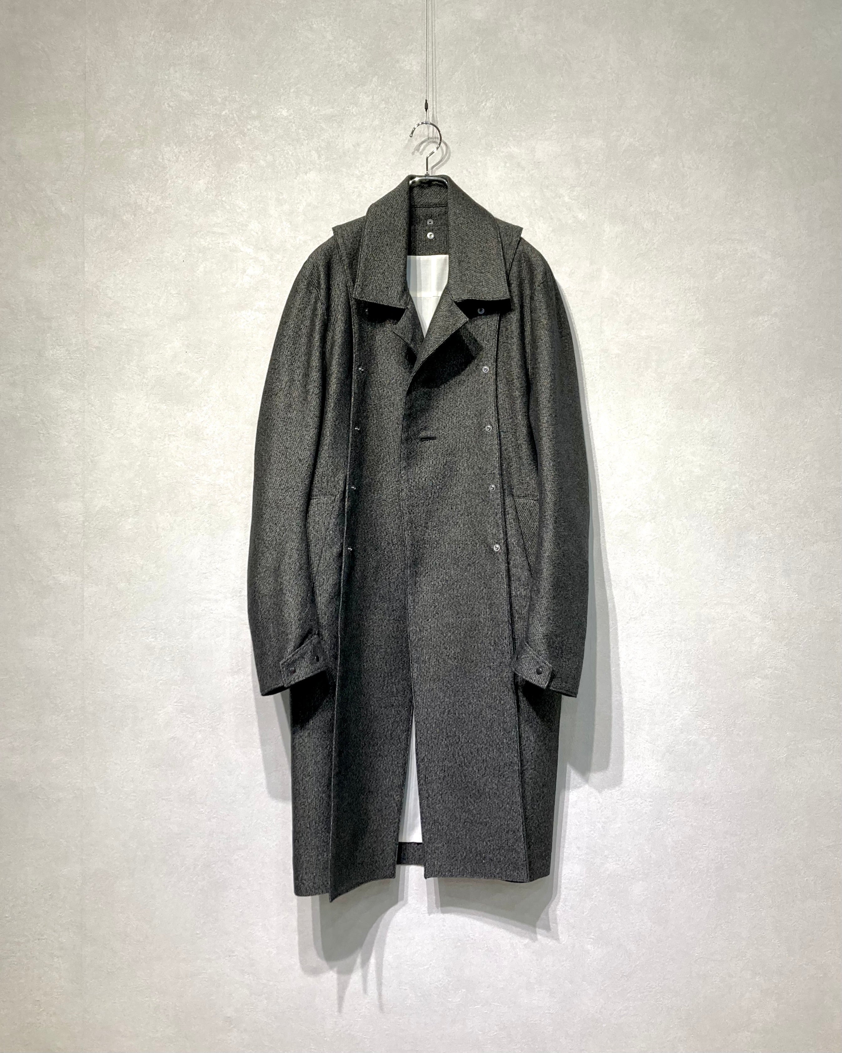 OPPOSE DUALITY / MAC COAT COTTON - Gray