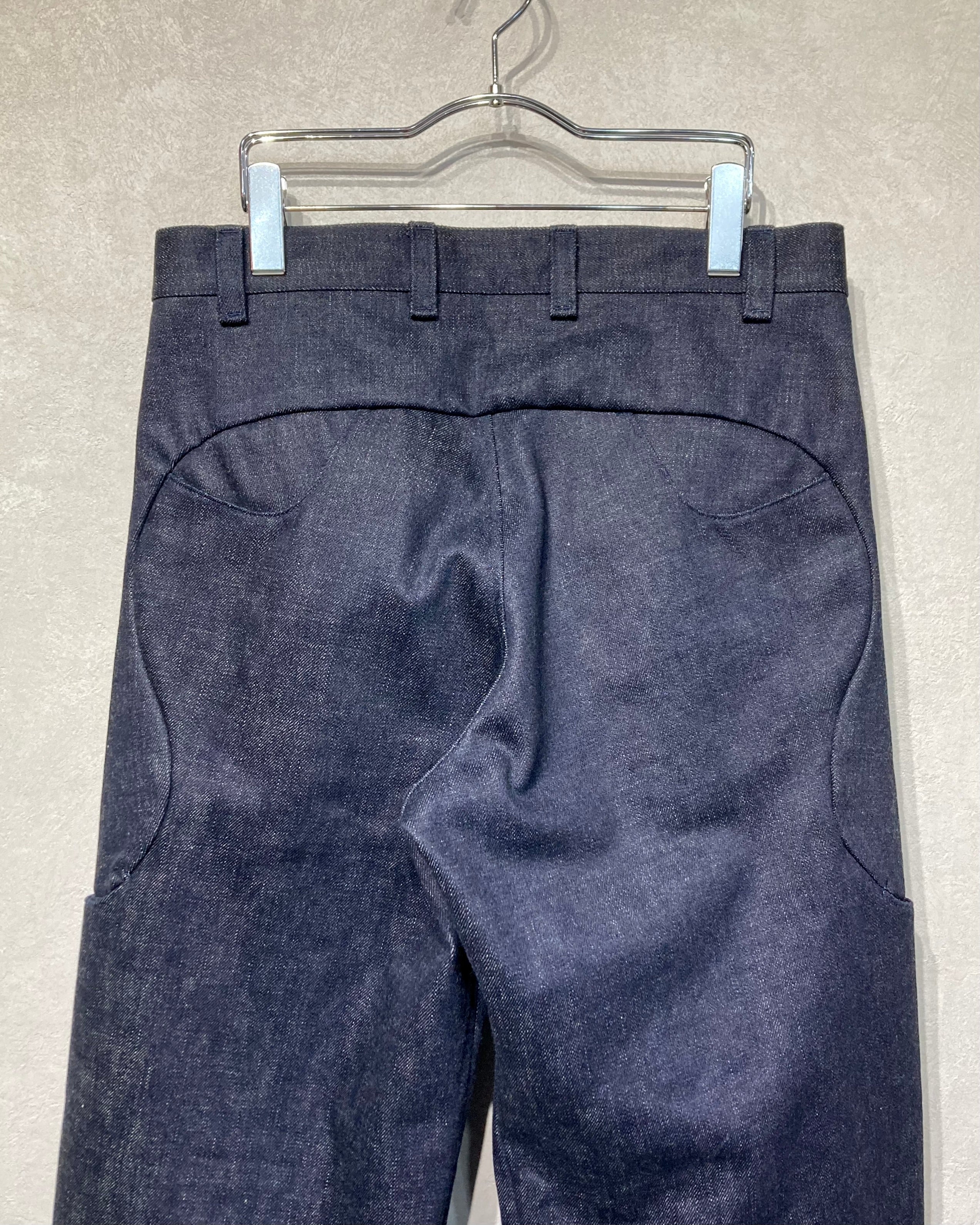 OPPOSE DUALITY / 6POCKET SUB ONG TROUSERS - Indigo