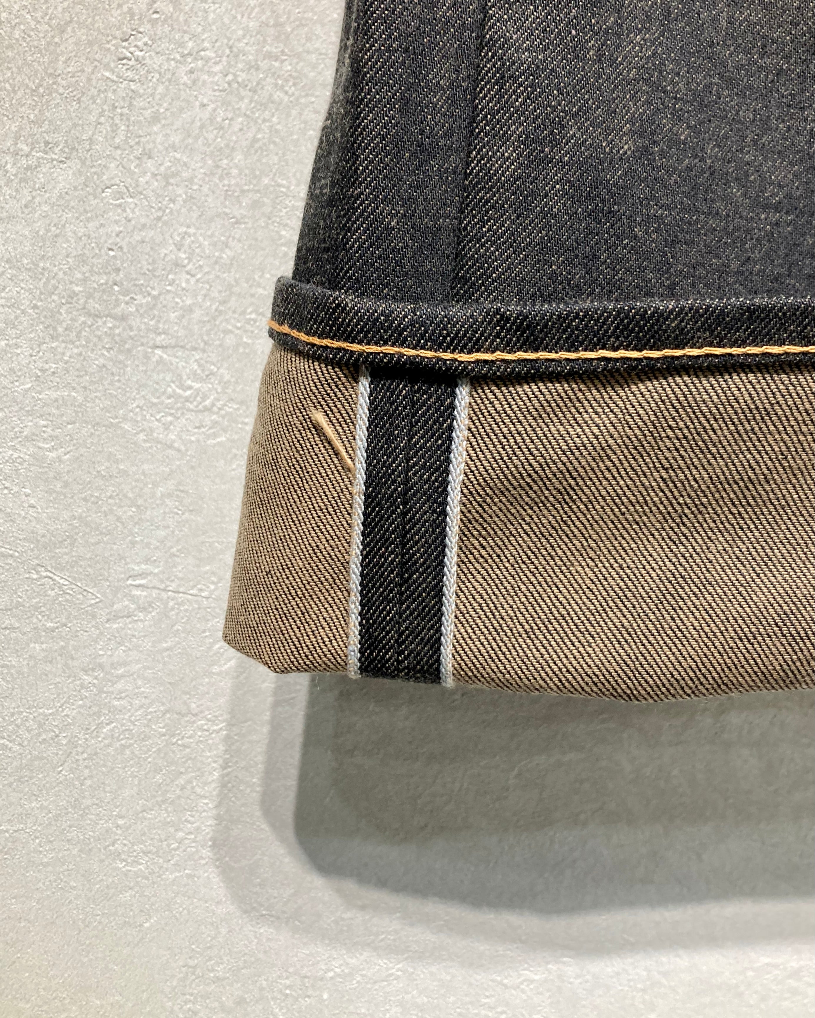 DAISUKE TANABE / COFFEE BLACK DENIM TROUSERS - Black