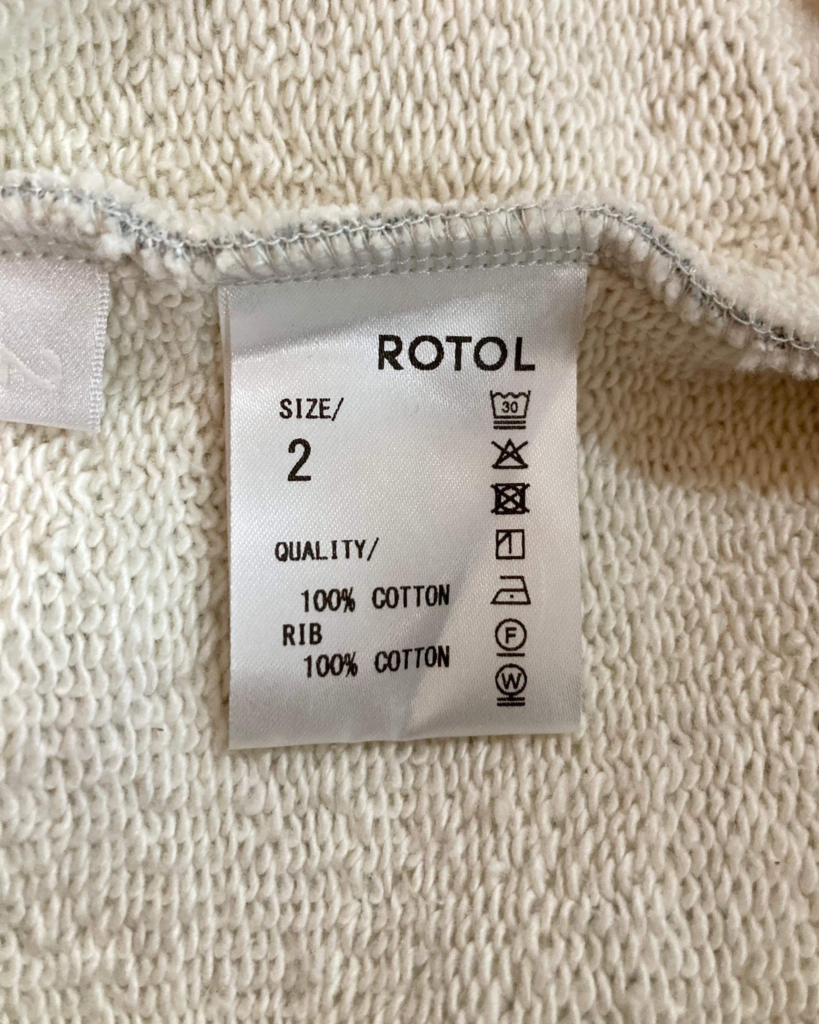 ROTOL / FOAMORA SWEAT HOODIE - Heather gray