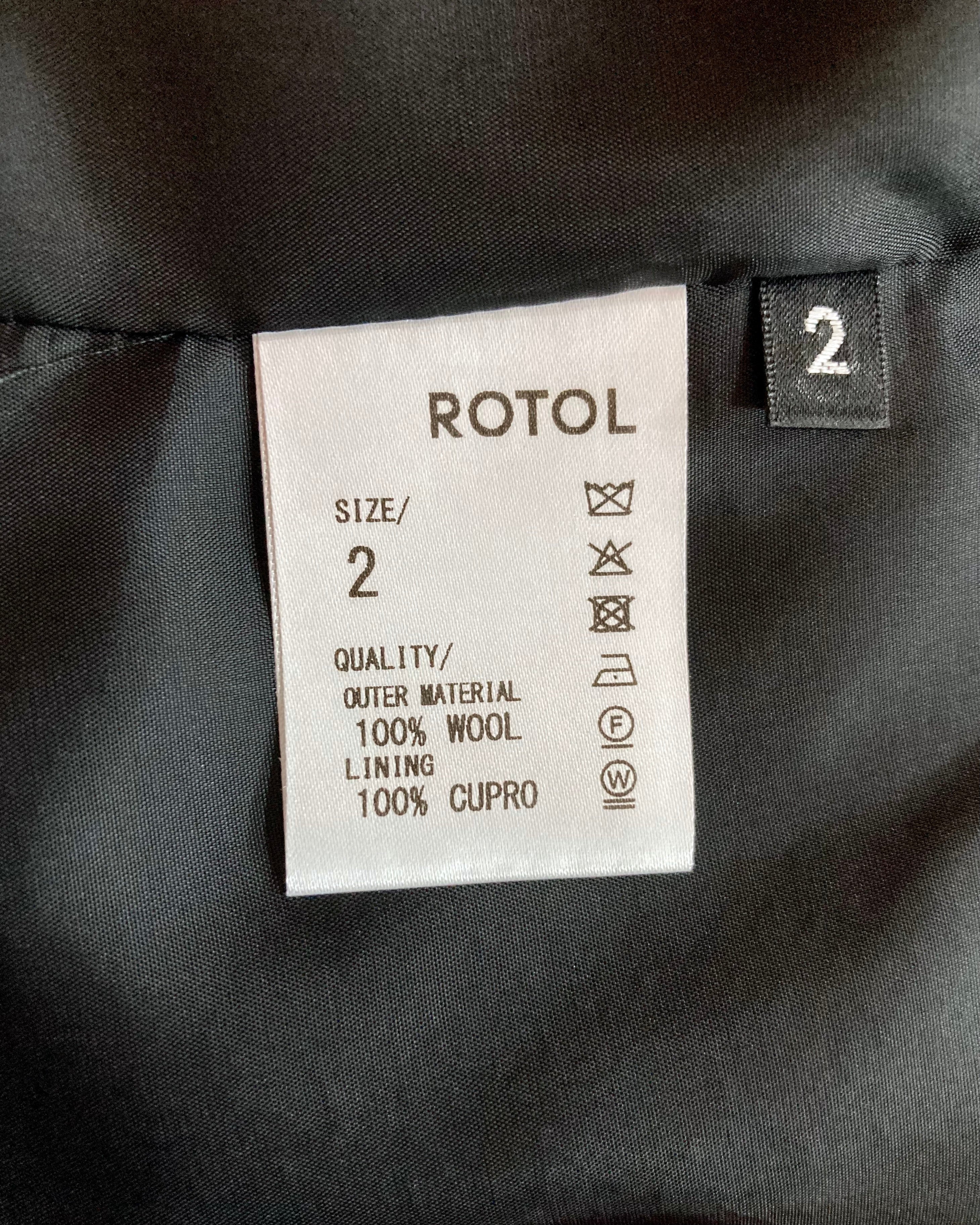 ROTOL / BASIC TAILORED JACKET - Black