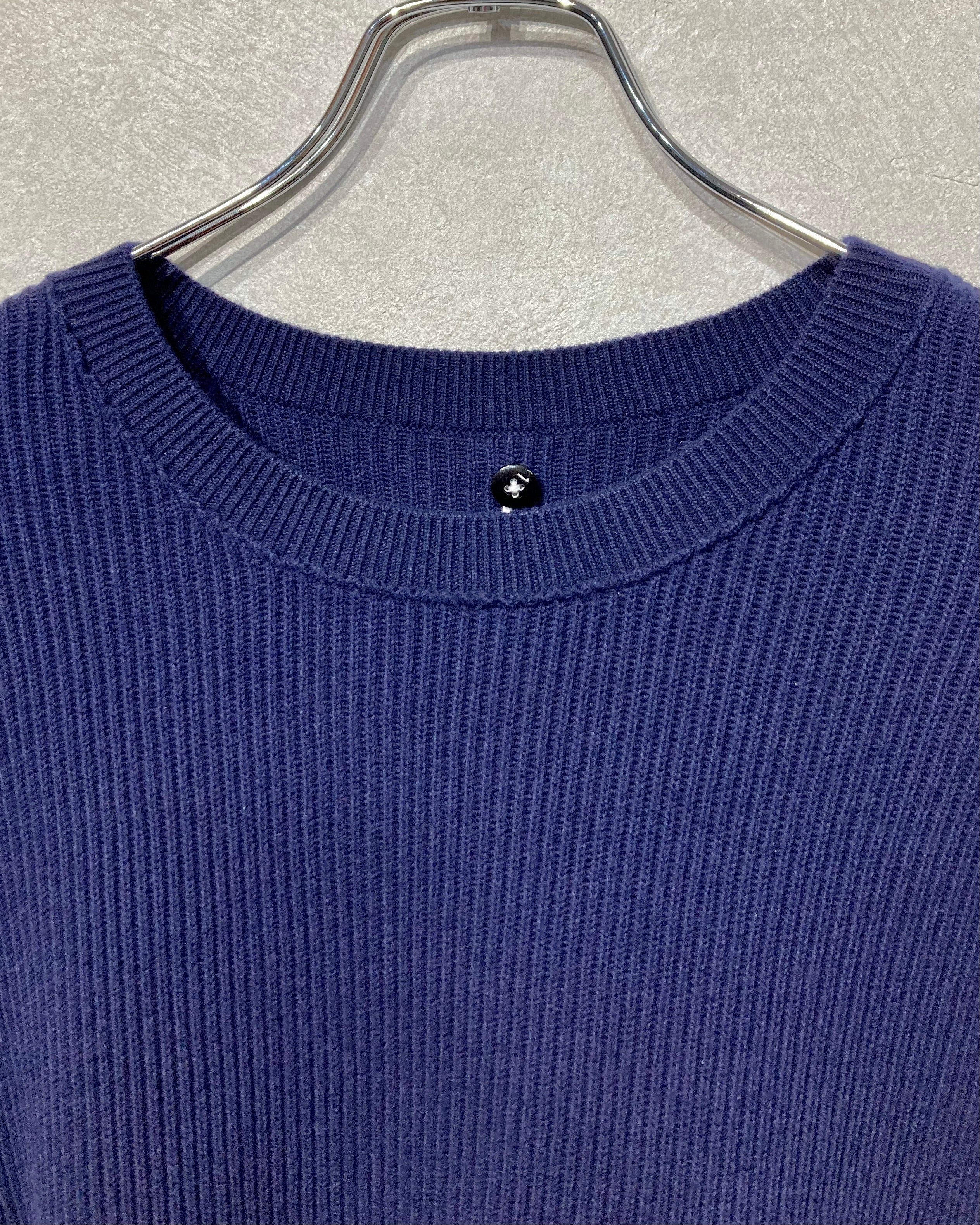 ISSUETHINGS / 25b/96-c-00/Knit - Navy blue
