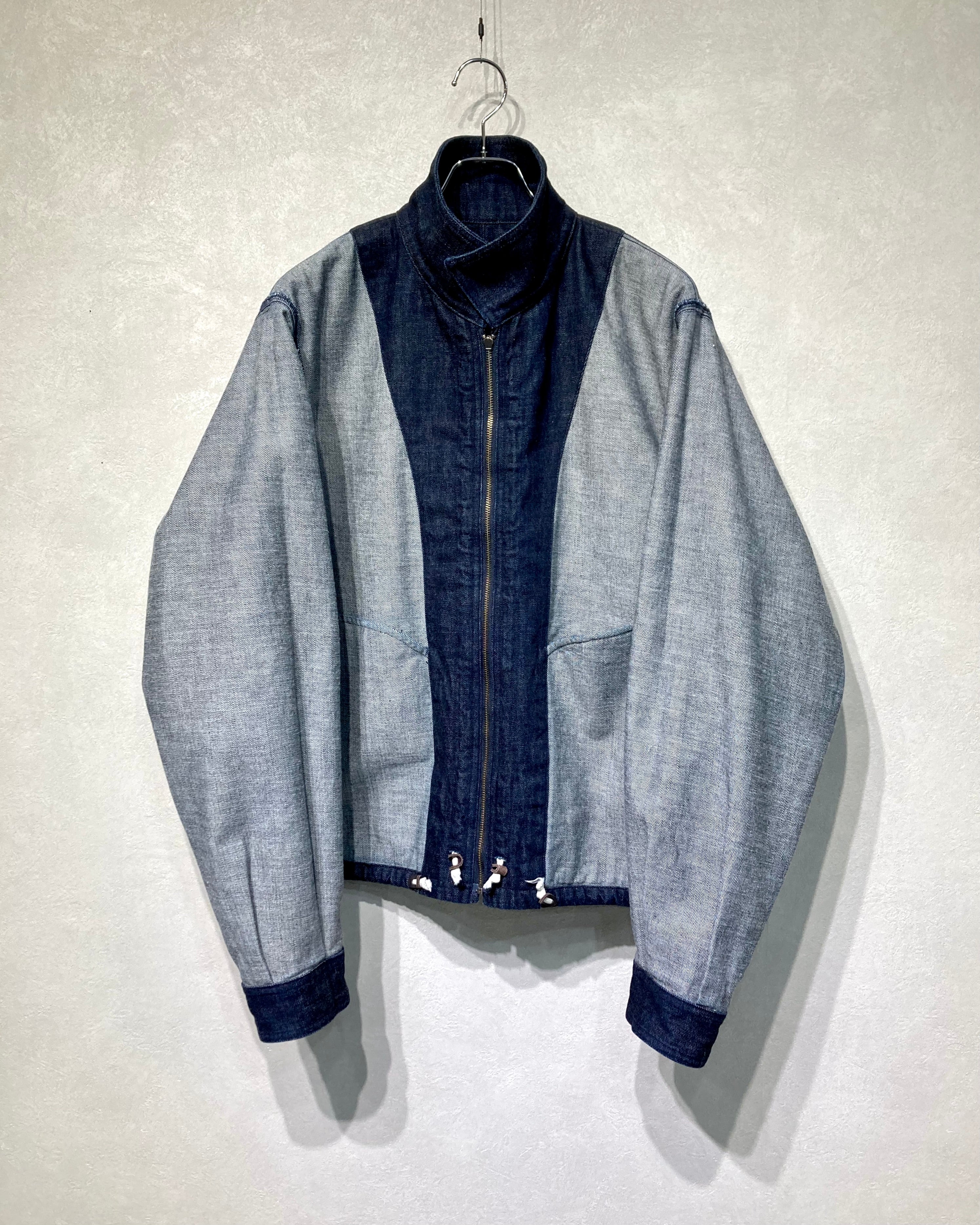 ISSUETHINGS / 25b/95-c/c-01/Blouson - Indigo blue