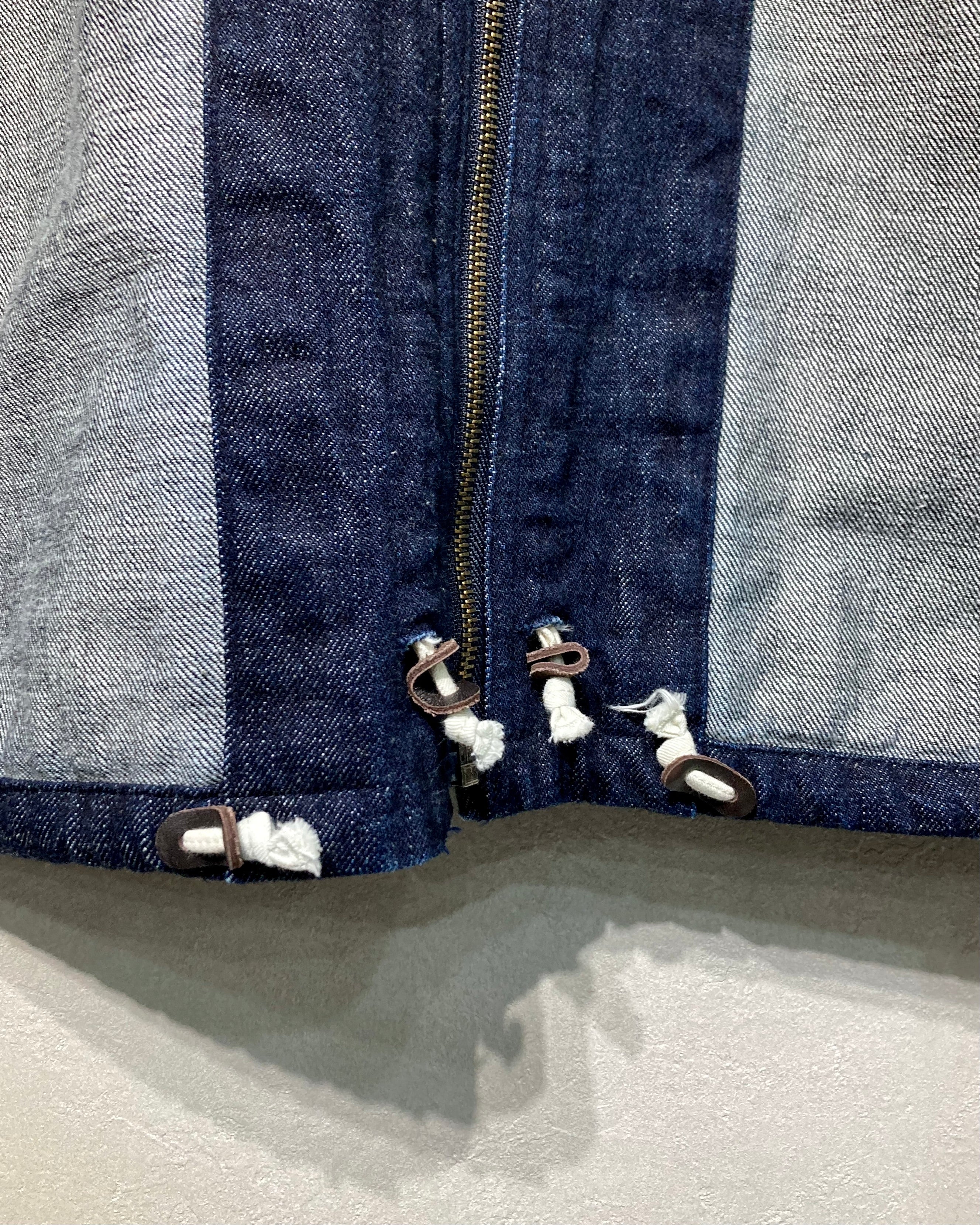 ISSUETHINGS / 25b/95-c/c-01/Blouson - Indigo blue