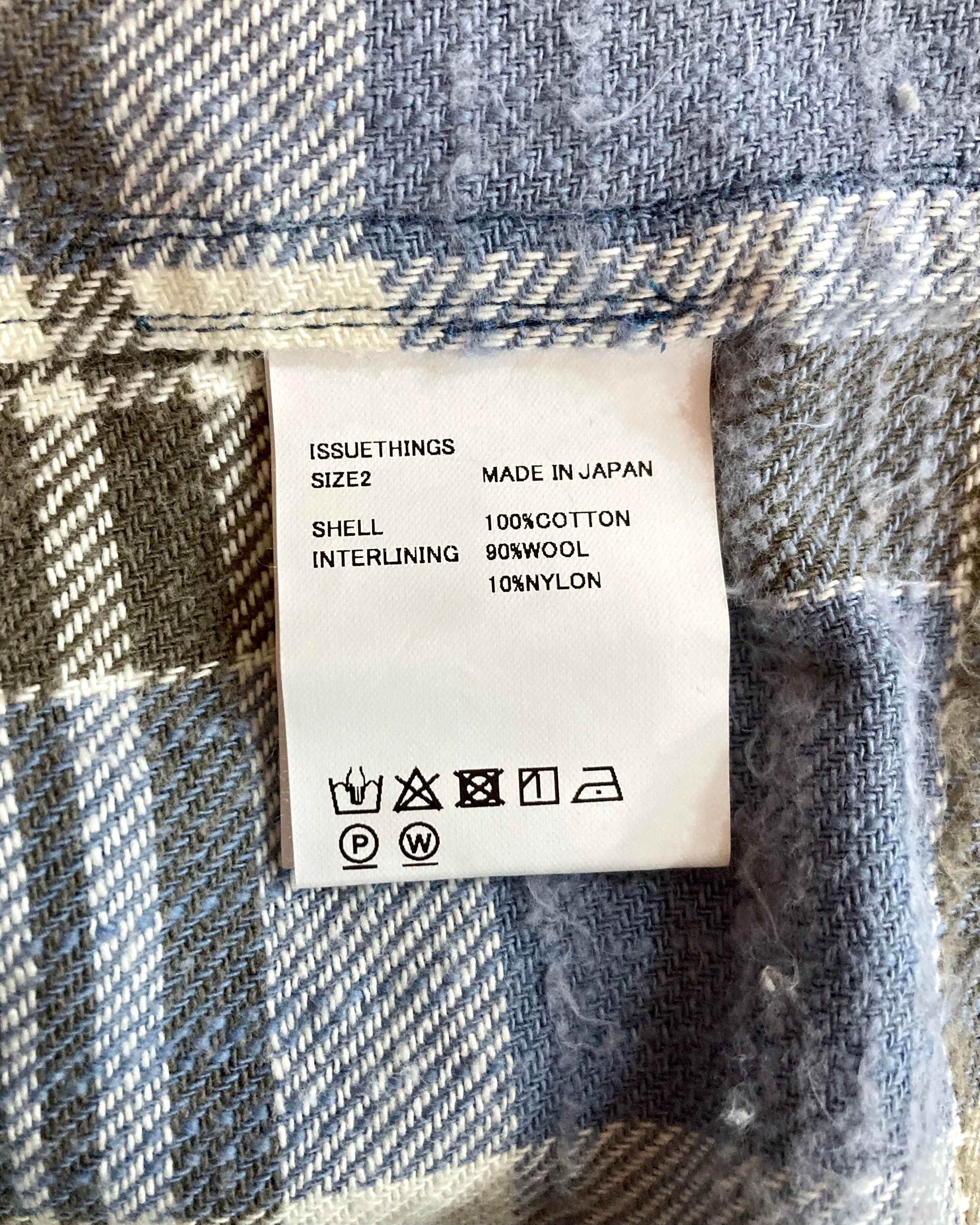 ISSUETHINGS / 25b/53d-c/2-04/Shirt - Blue