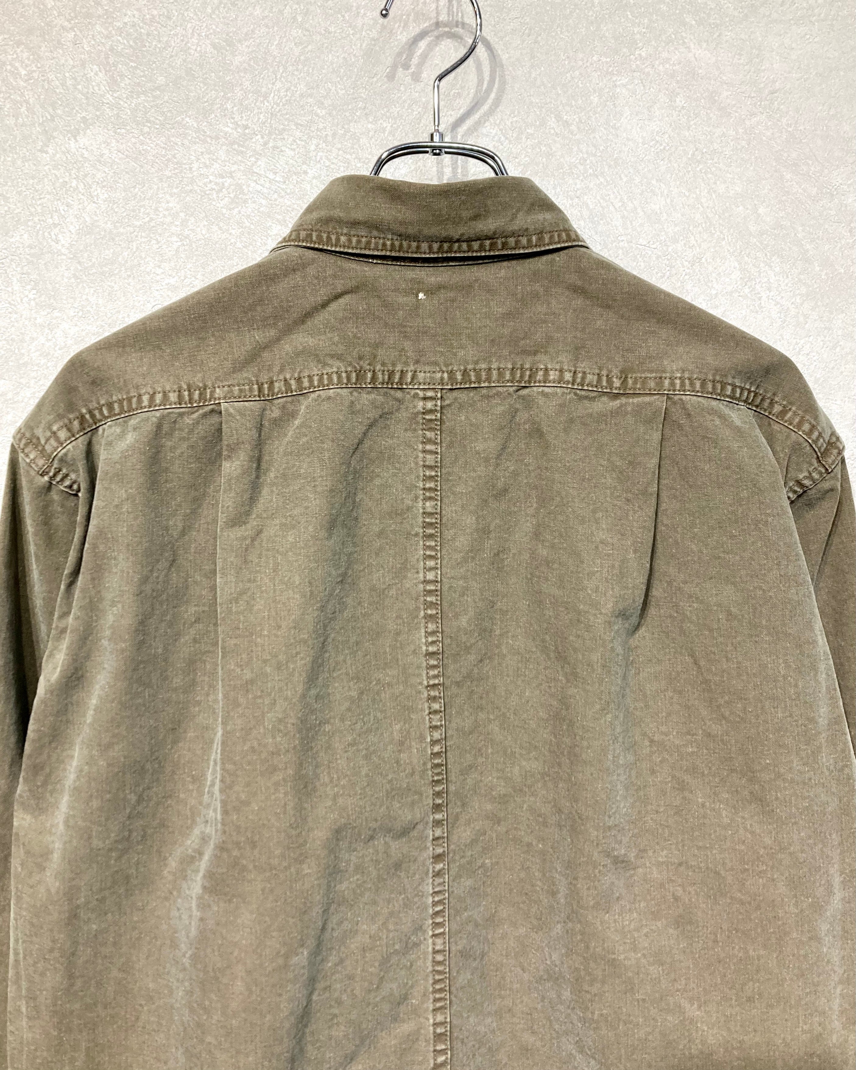 ISSUETHINGS / 25b/92-c-01/Shirt - Olive green