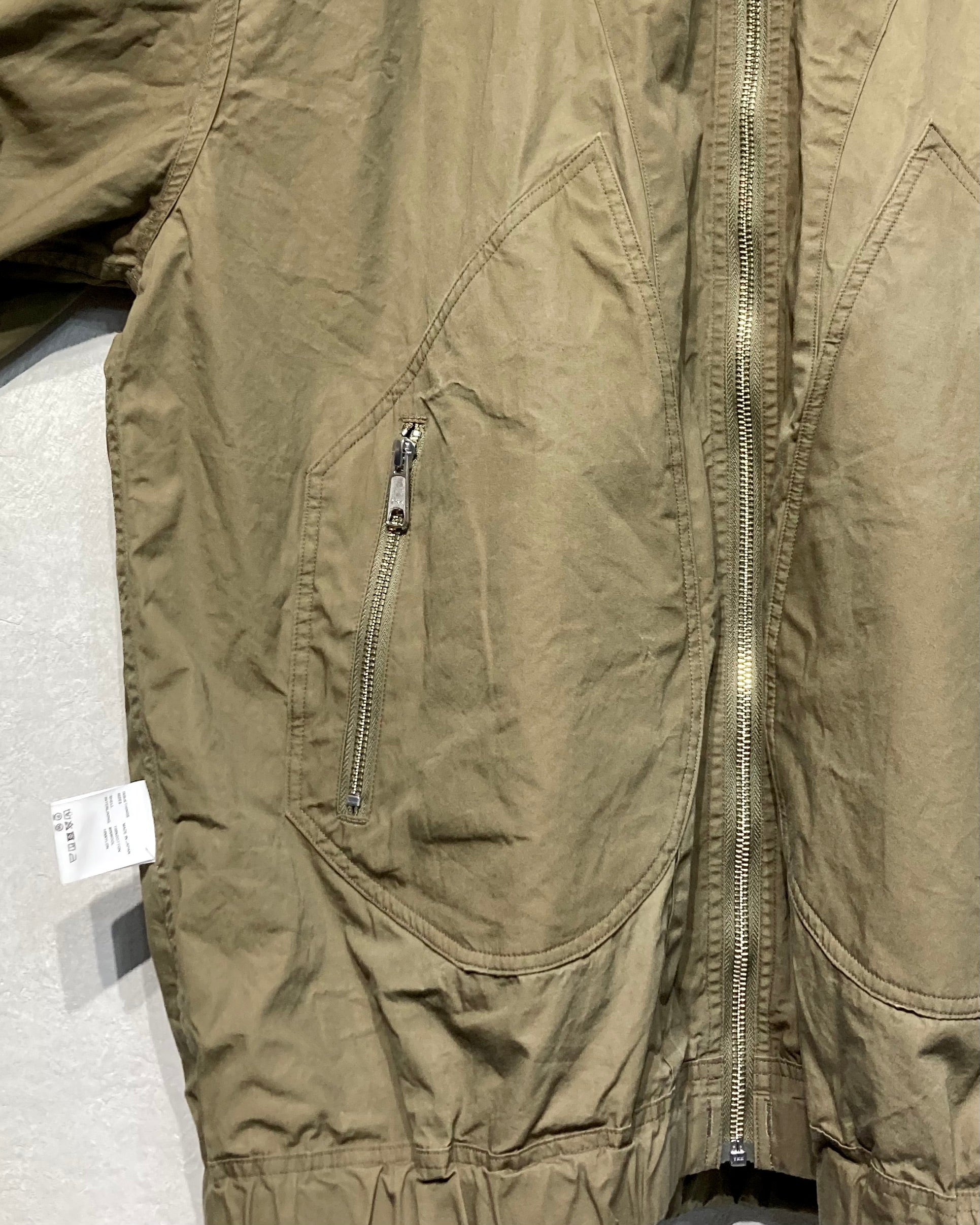 ISSUETHINGS / 25b/94-c/wn-01/Blouson - Olive green