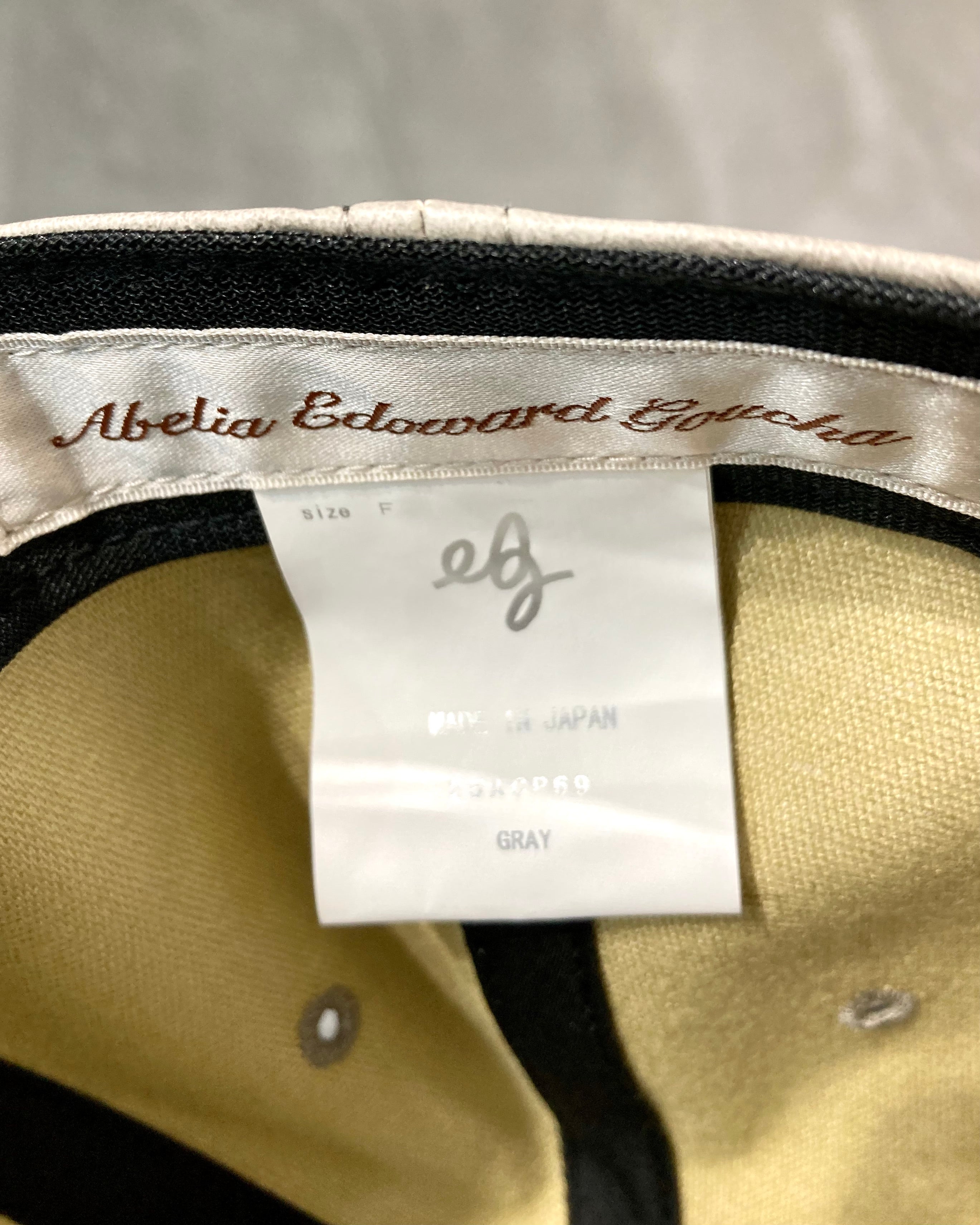 ABELIA EDOWARD GOUCHA / AEG CAP STRAIGHT - Gray