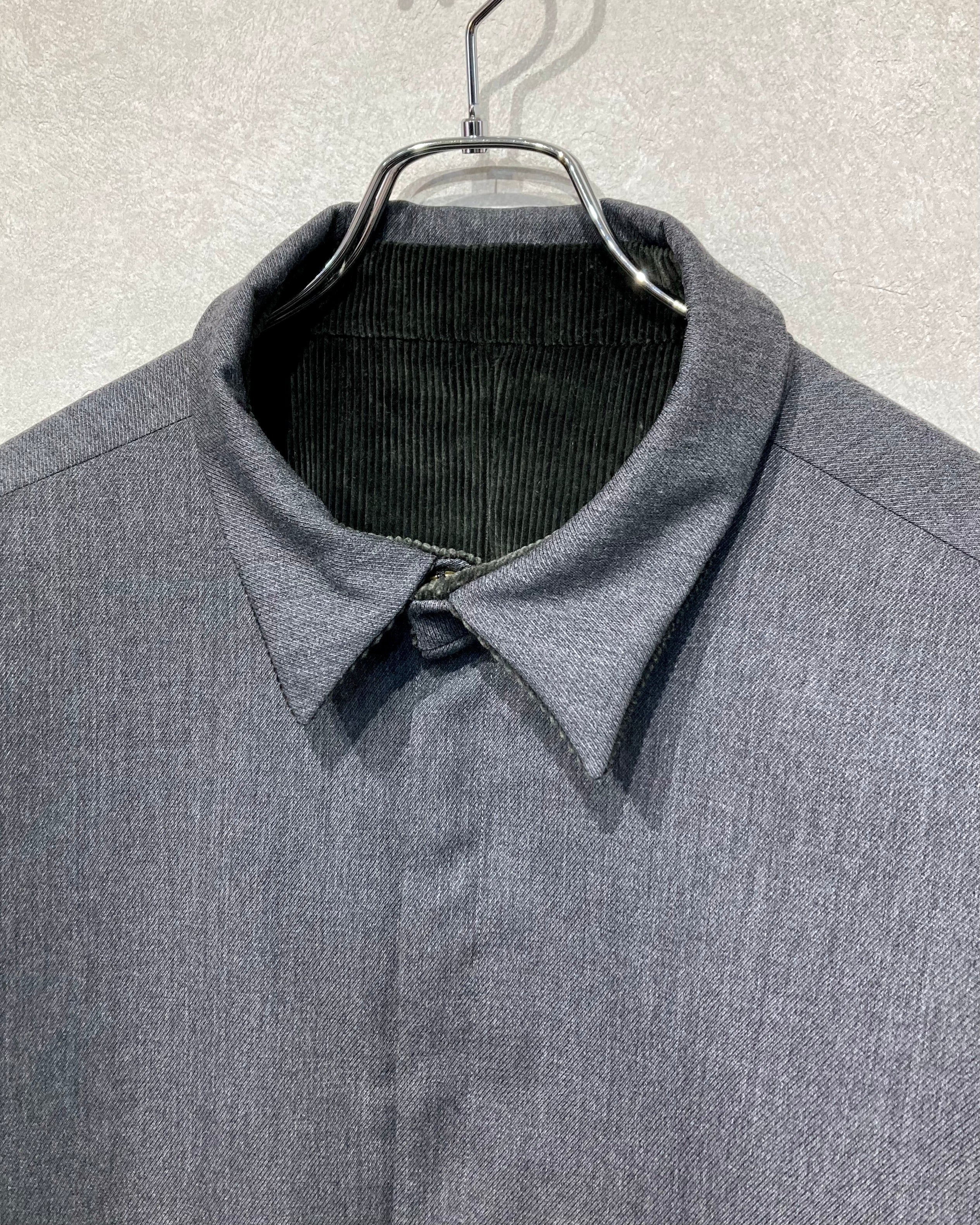 OIRA / REVERSIBLE CPO SHIRT ITALIAN WOOL