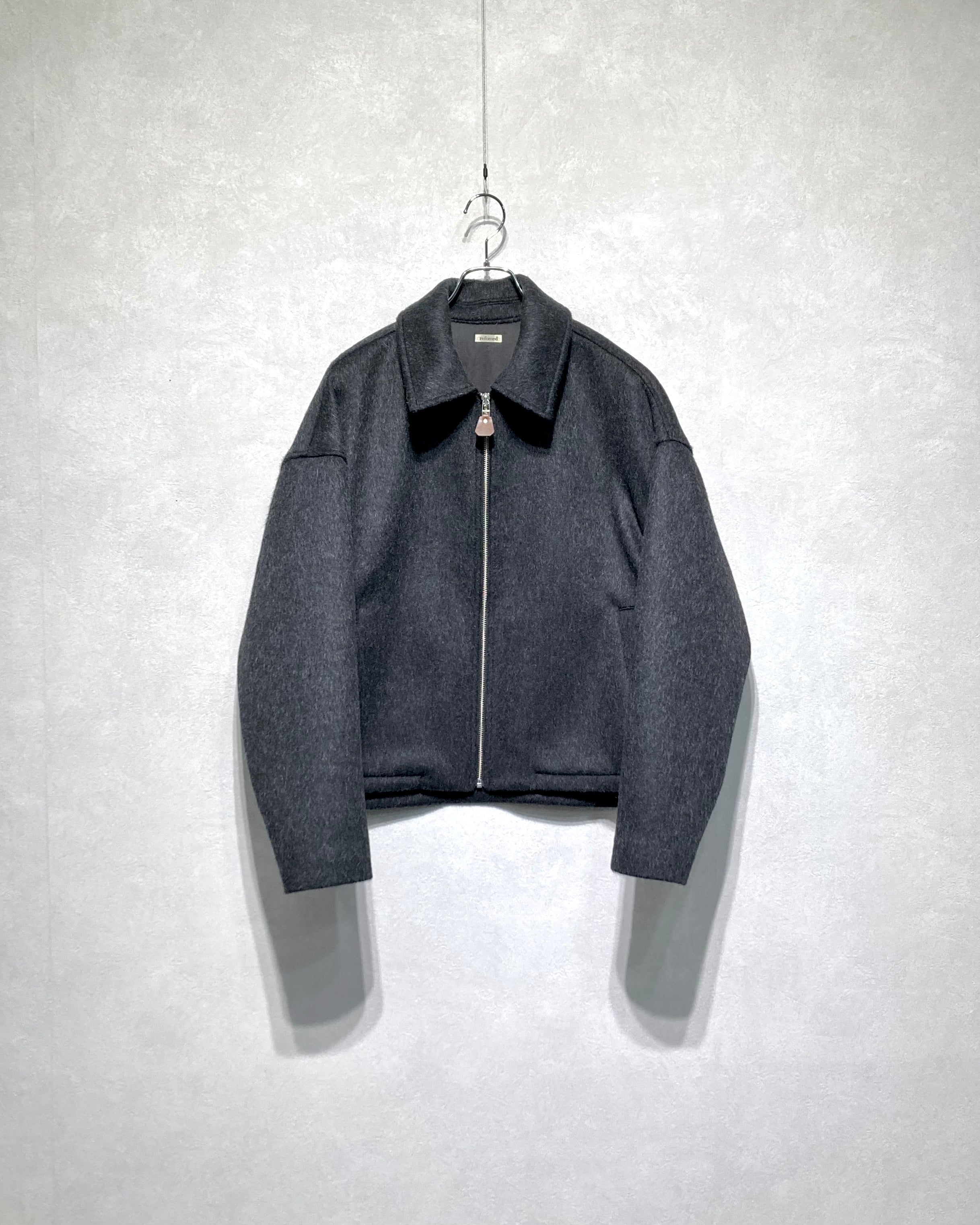 REFOMED / FORMAN WOOL JACKET - Charcoal – my brain is only a receiver