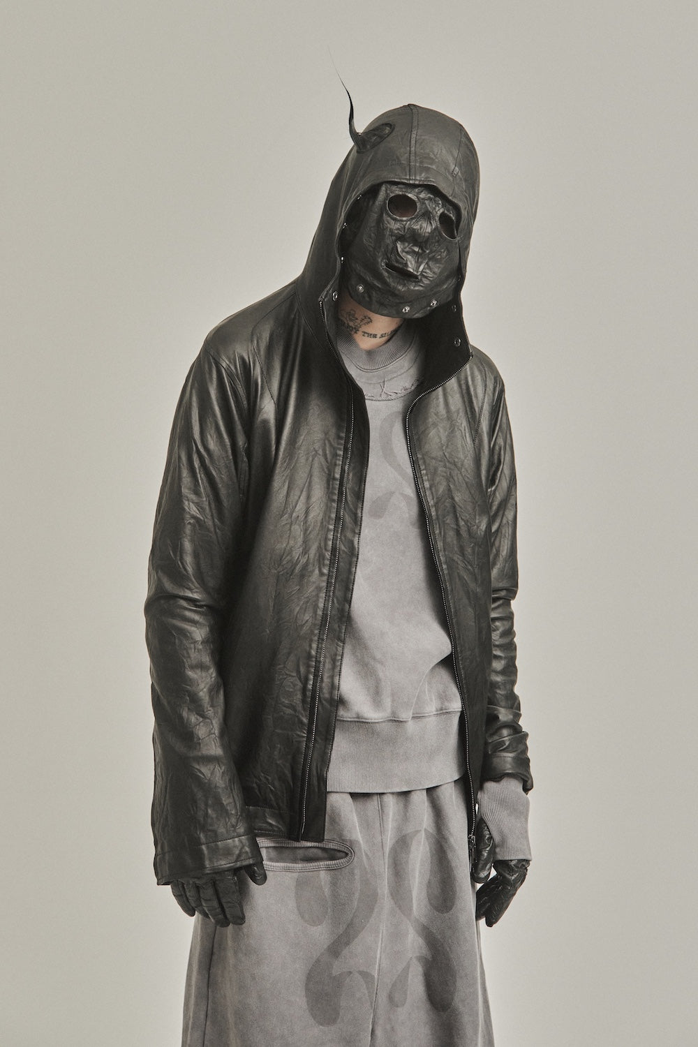 JIAN YE / 25 TOP - Gray