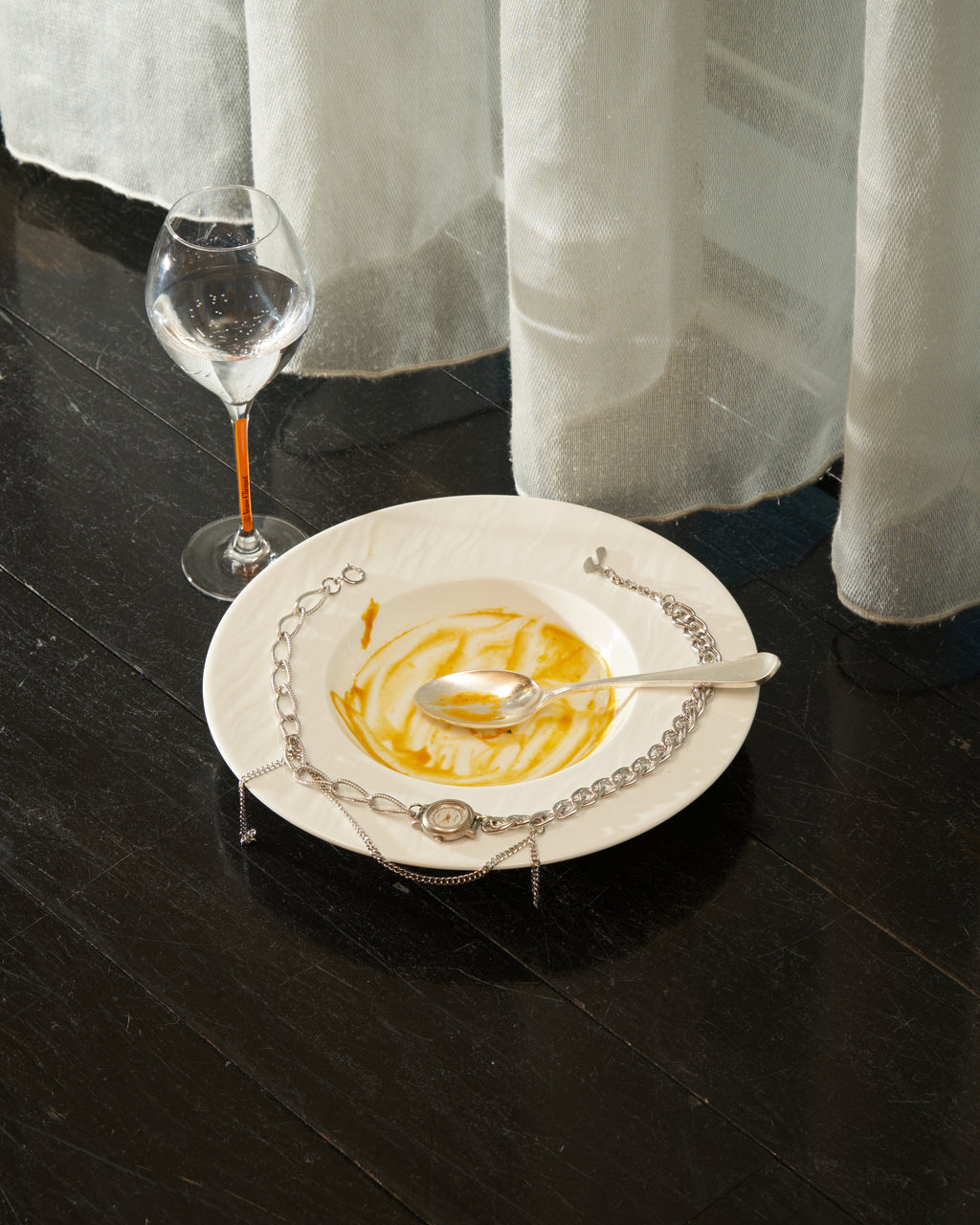 HIDAKA / TIMELESS WATCH NECKLACE