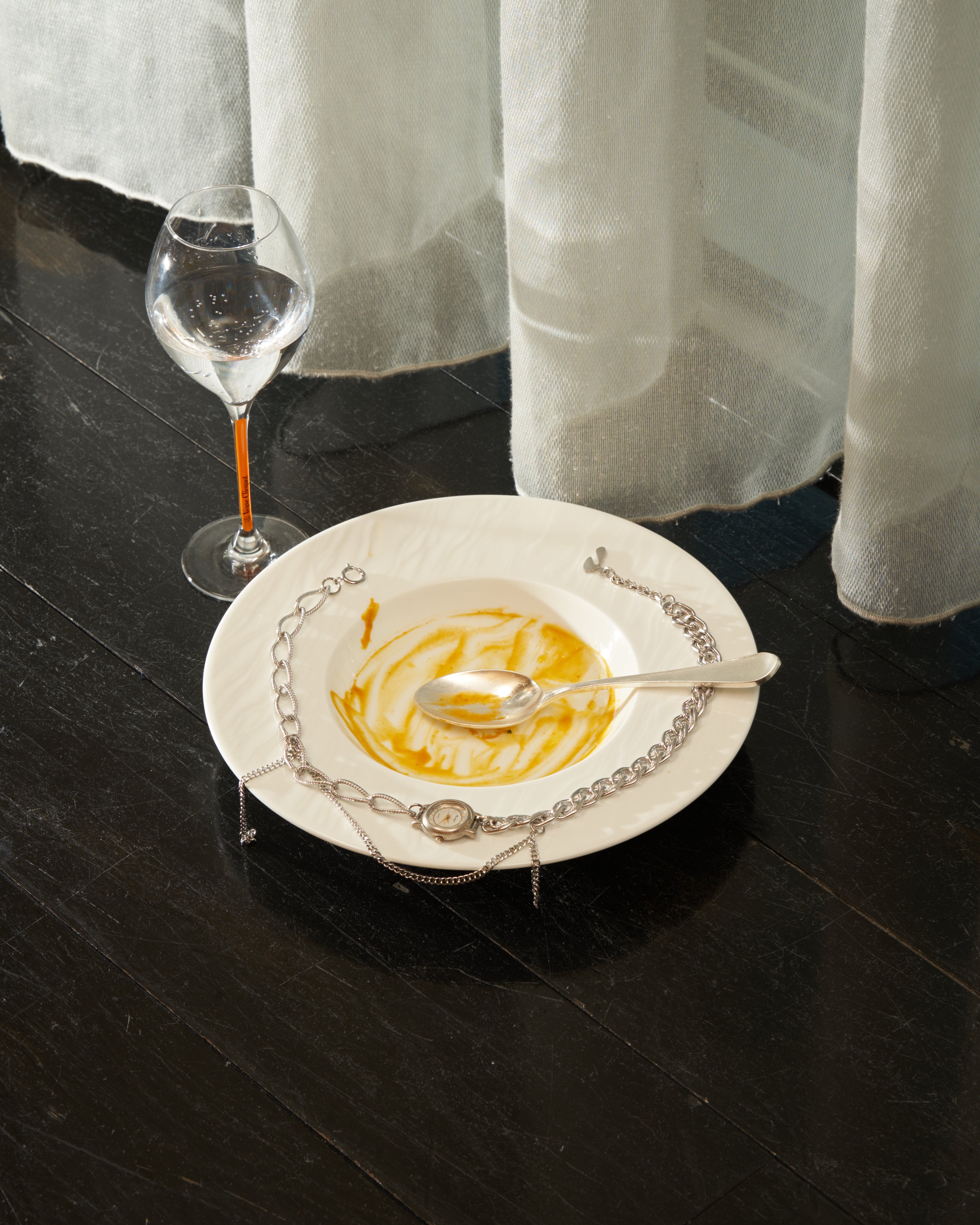 HIDAKA / TIMELESS WATCH NECKLACE