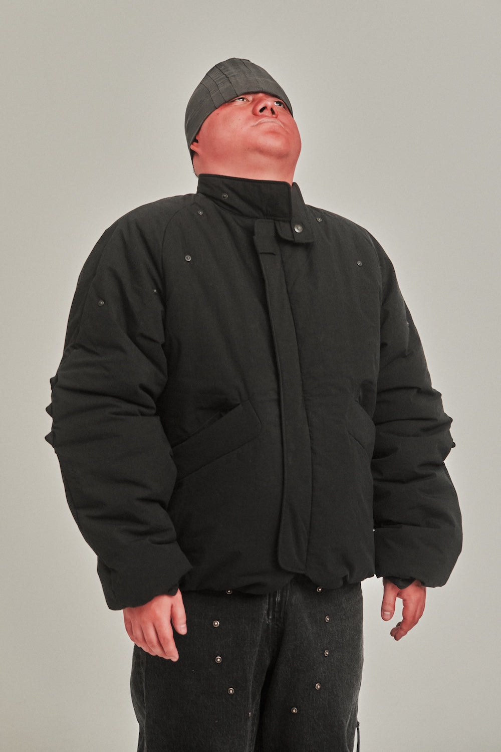 JIAN YE / 金棒 PUFFER - Black