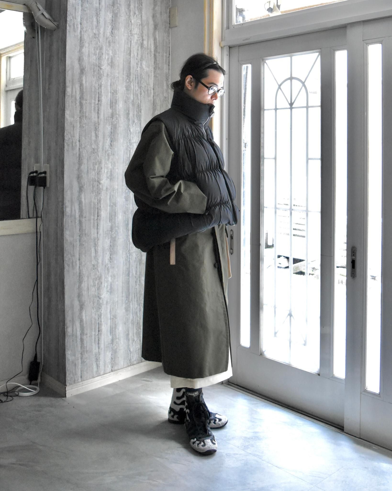 REFOMED / MANUAL DOWN VEST - Black