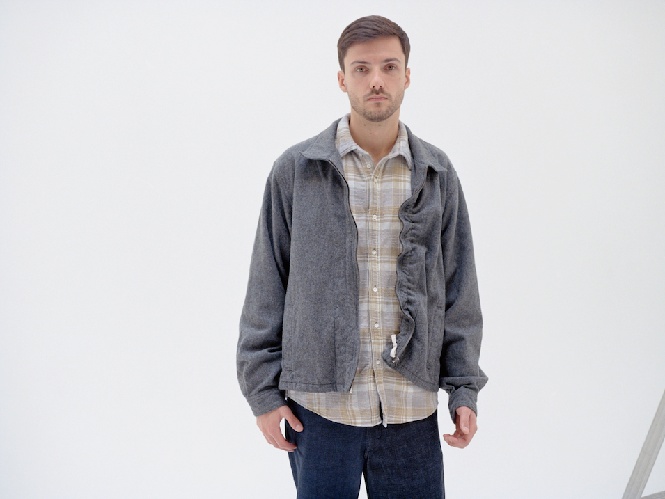 ISSUETHINGS / 25b/95-wn/c-01/Blouson - Gray