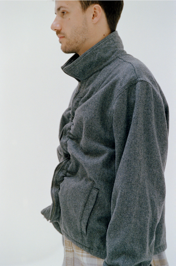 ISSUETHINGS / 25b/95-wn/c-01/Blouson - Gray