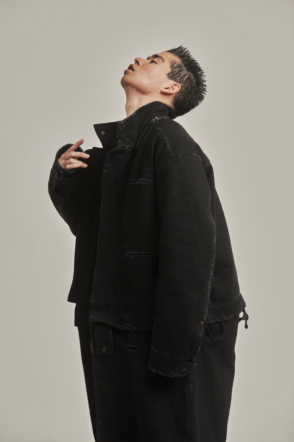 JIAN YE / MMTR COAT - Black