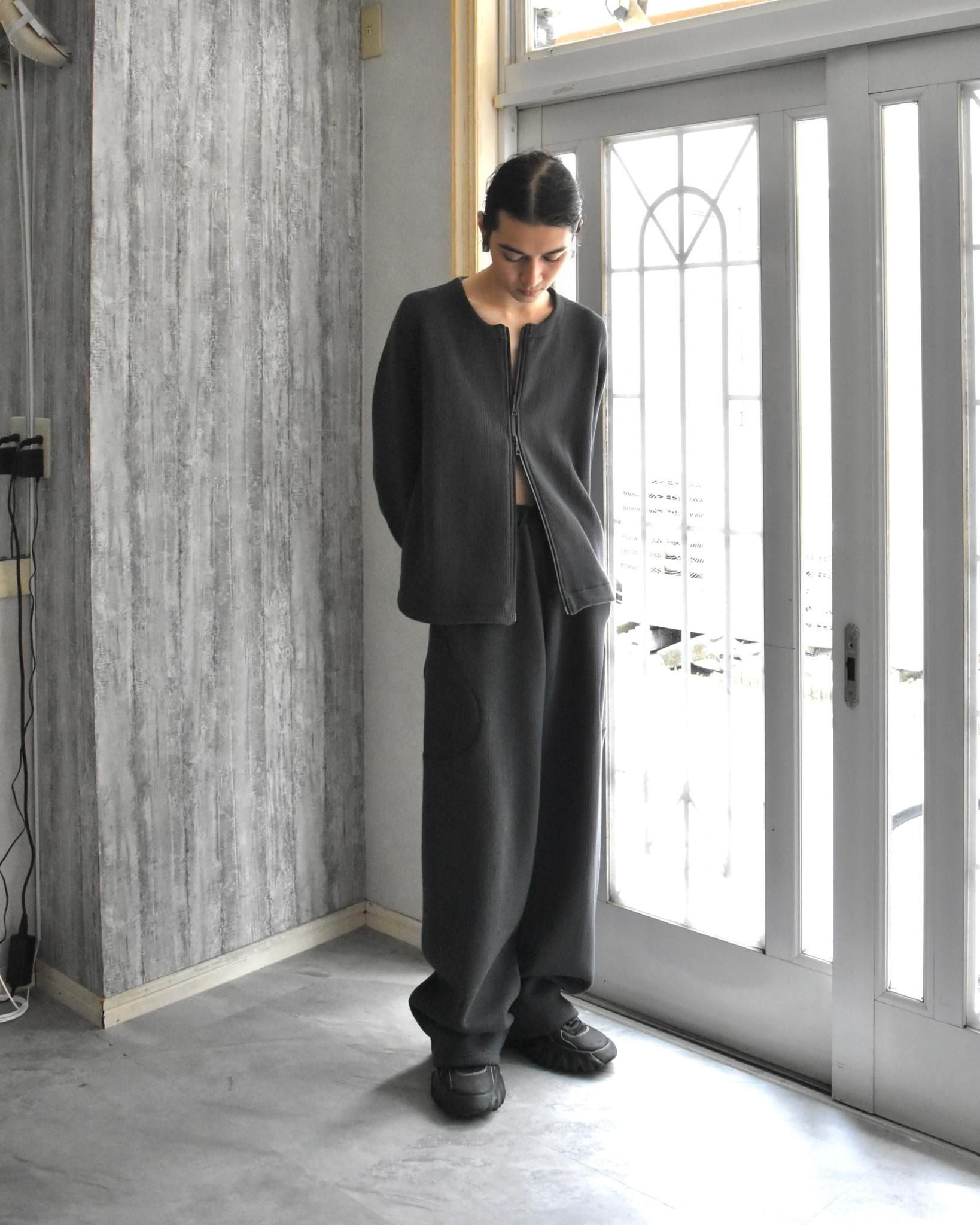 OPPOSE DUALITY / SUB ONG RIB SWEAT PANTS - Black