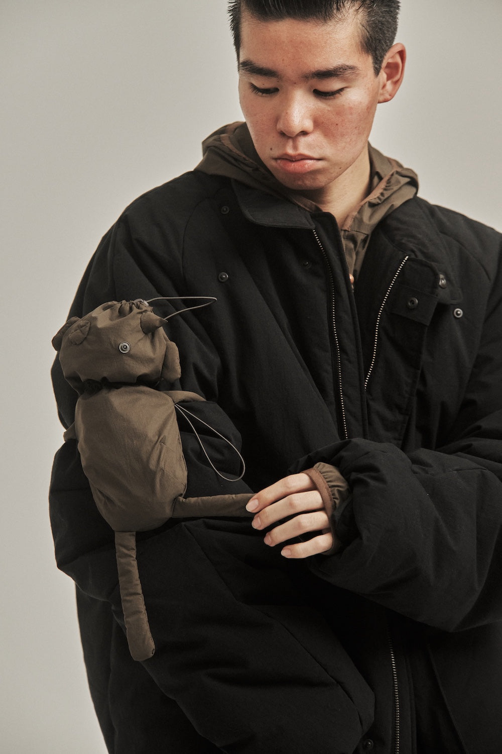 JIAN YE / 金棒 PUFFER - Black