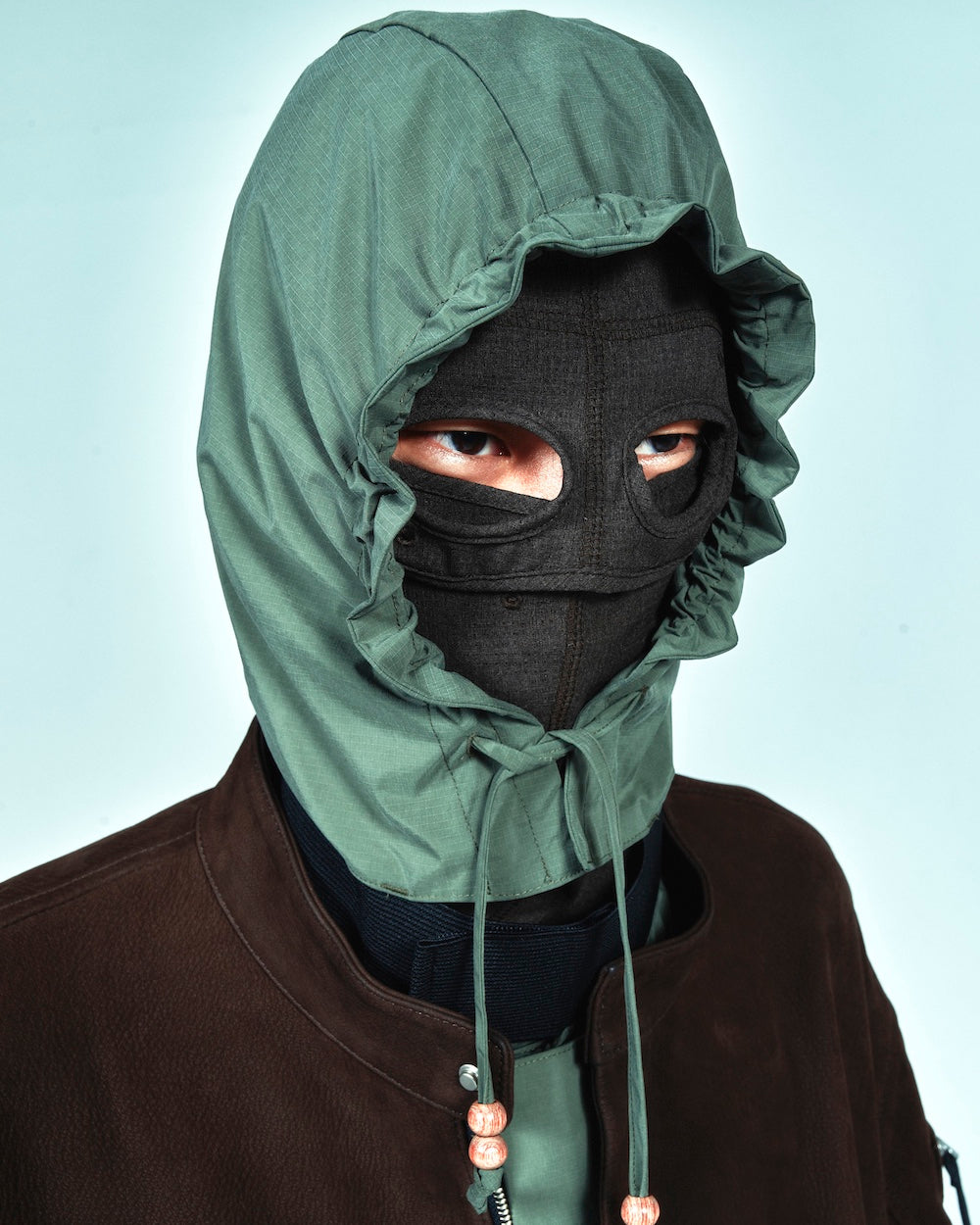 JIAN YE / FANG ANORACK HOOD(WATER PLOOF) - OLIVE