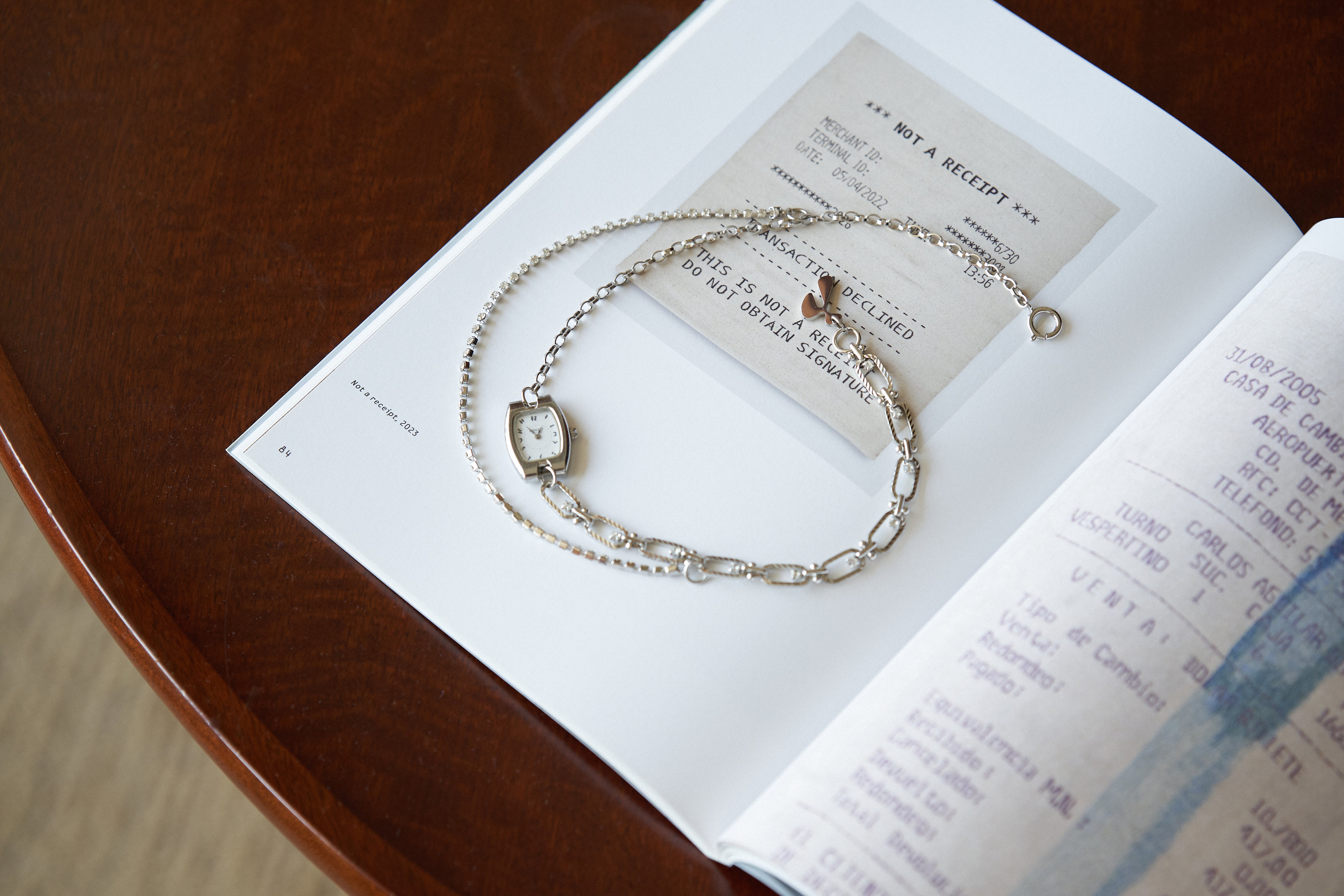 HIDAKA / FUSION WATCH NECKLACE