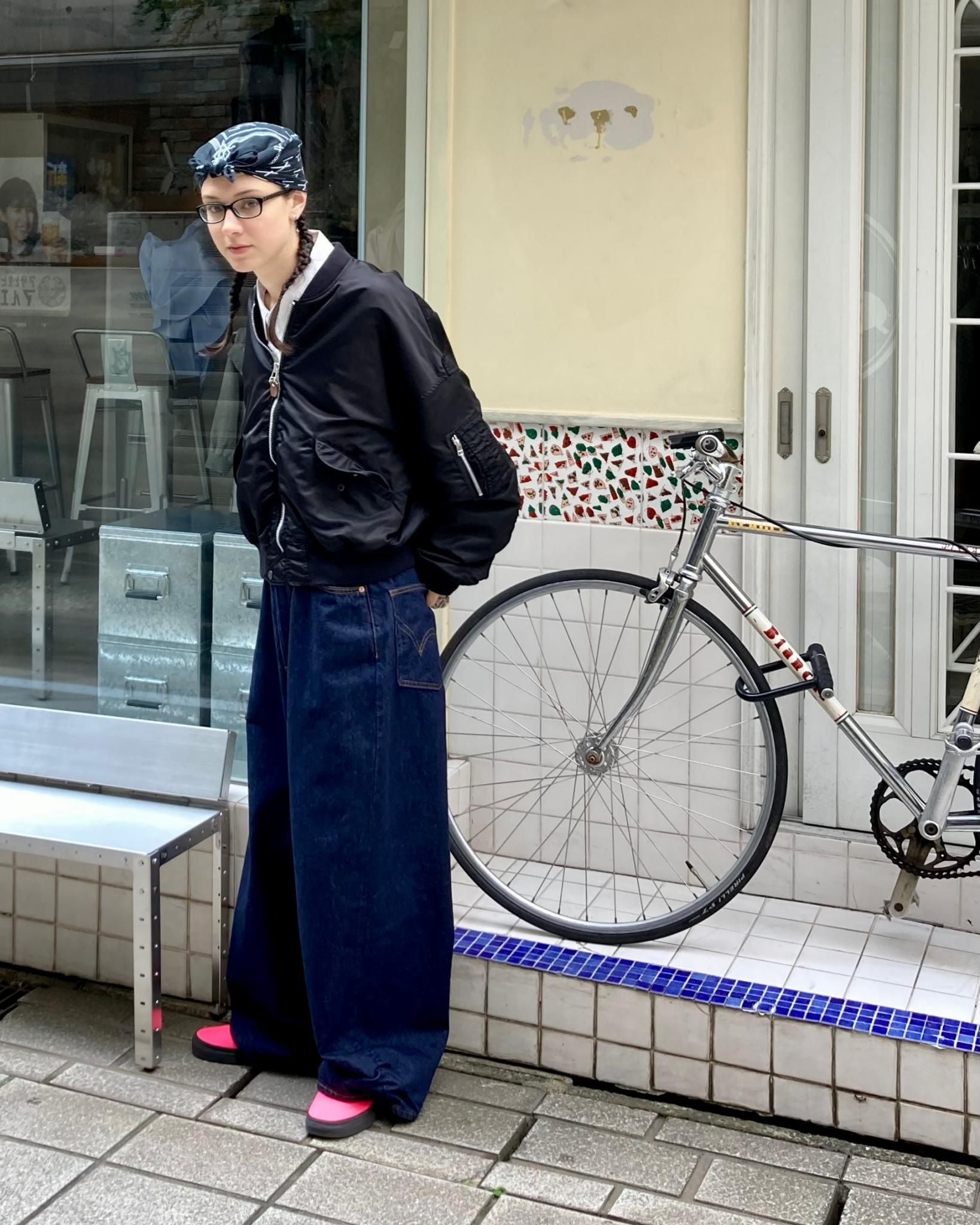 REFOMED / FRESH MAN DENIM WIDE PANTS by EDWIN - ONE WASH