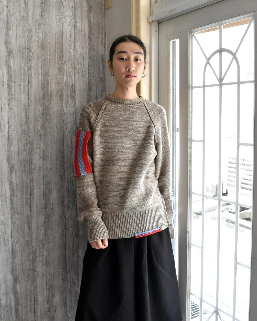 OIRA / REVERSIBLE KNIT PULLOVER - Mx