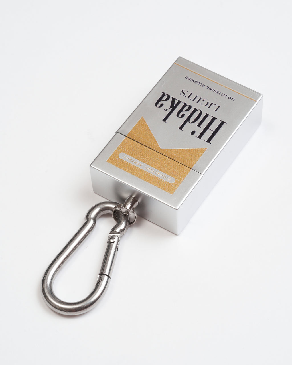 HIDAKA / PORTABLE ASHTRAY MARLBORO - Gold