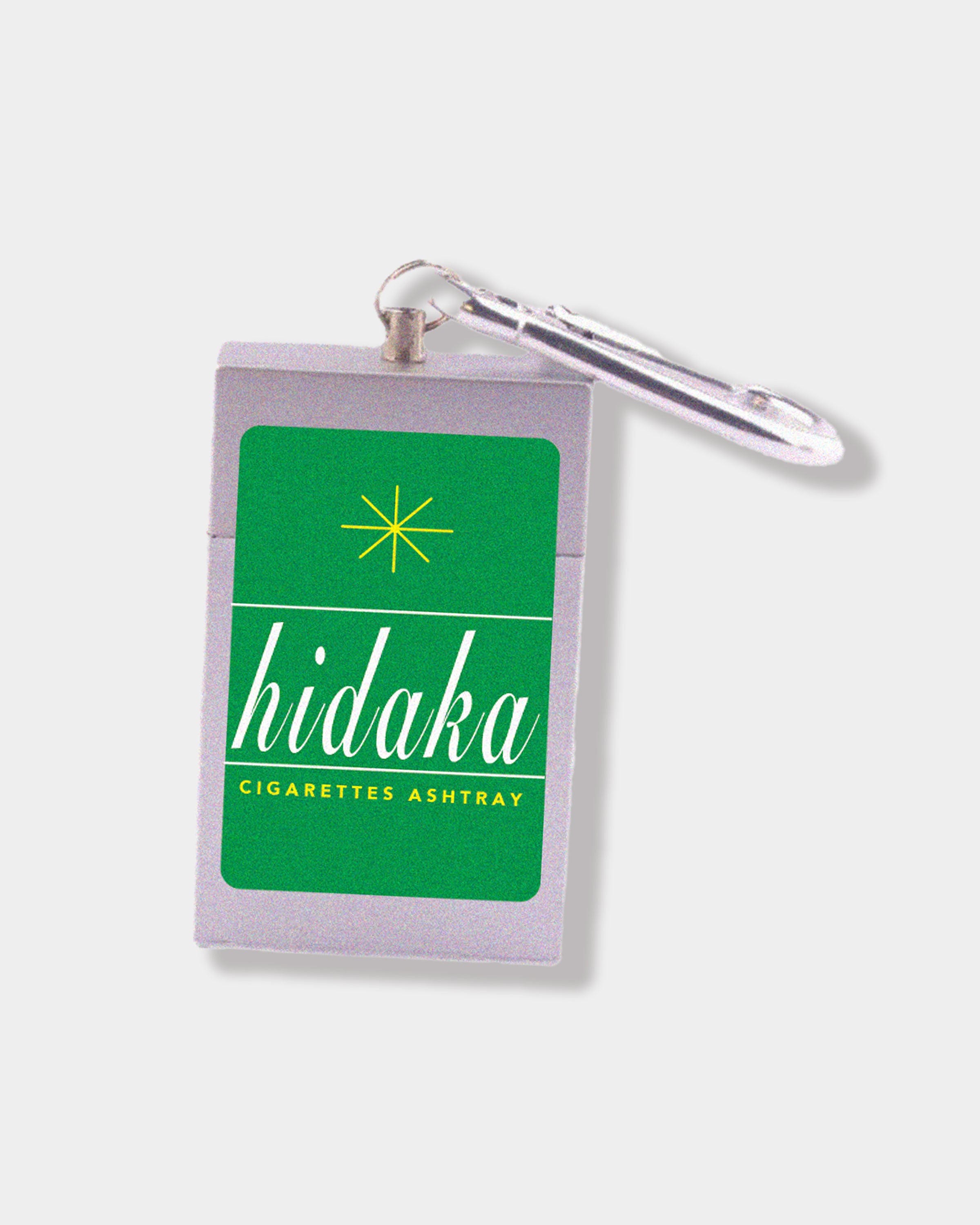 HIDAKA / PORTABLE ASHTRAY HI-LITE - Green
