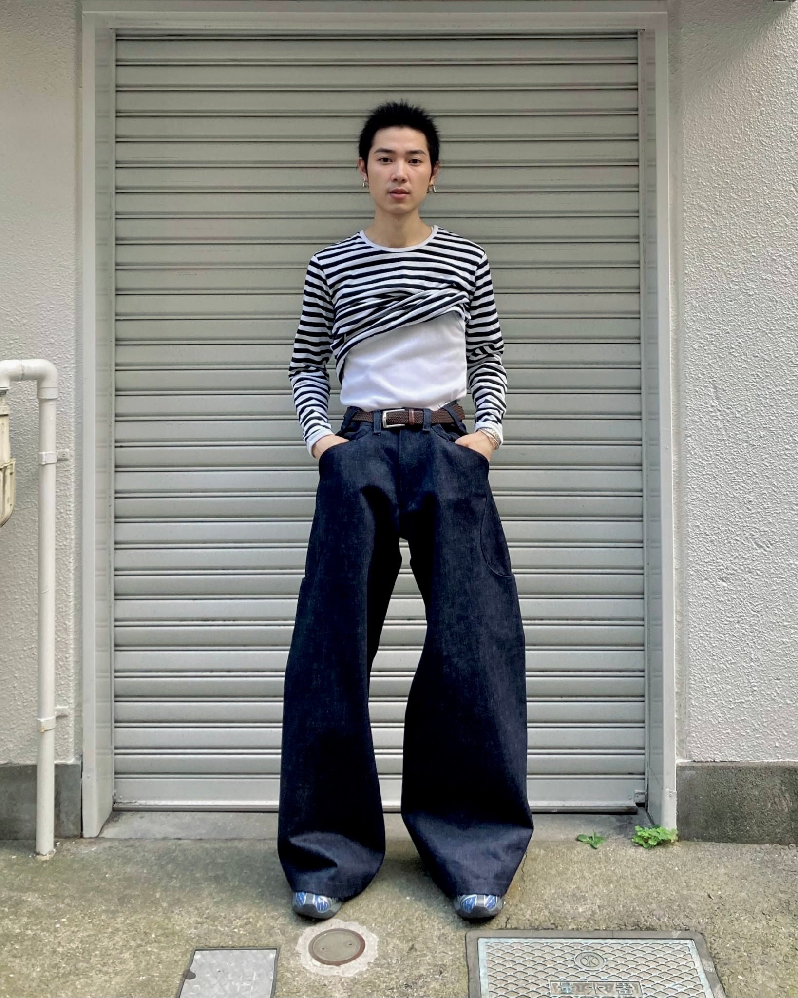 OPPOSE DUALITY / 6POCKET SUB ONG TROUSERS - Indigo