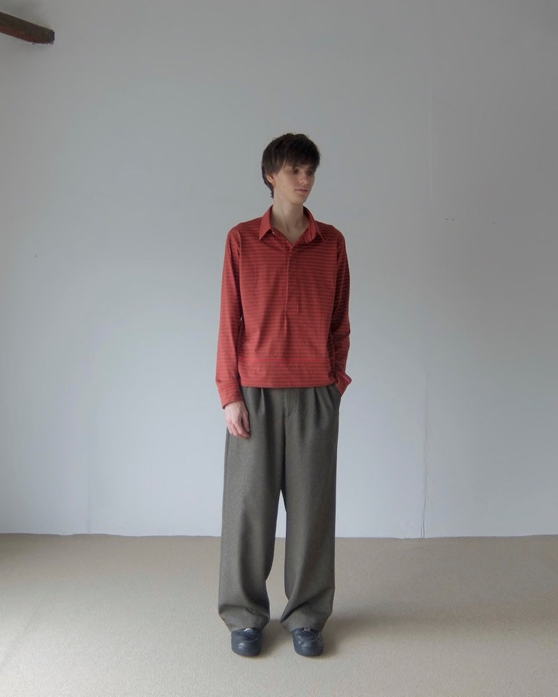 ABELIA EDOWARD GOUCHA / LS POLO - Red