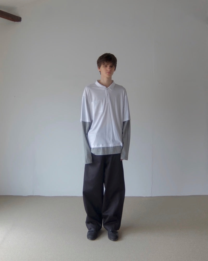 ABELIA EDOWARD GOUCHA / PTJ SHIRT - White