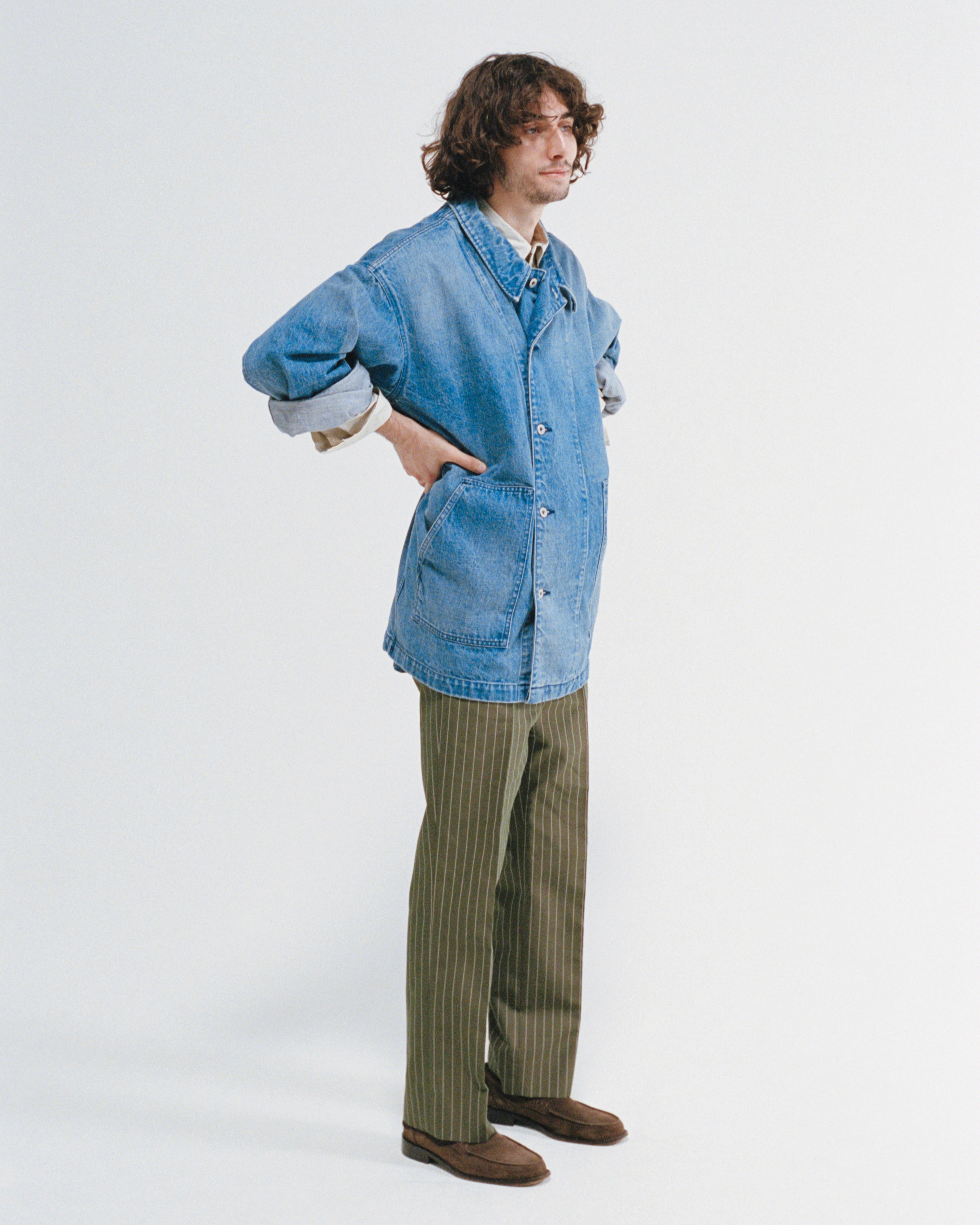 ISSUETHINGS / TYPE116/Jacket - Blue