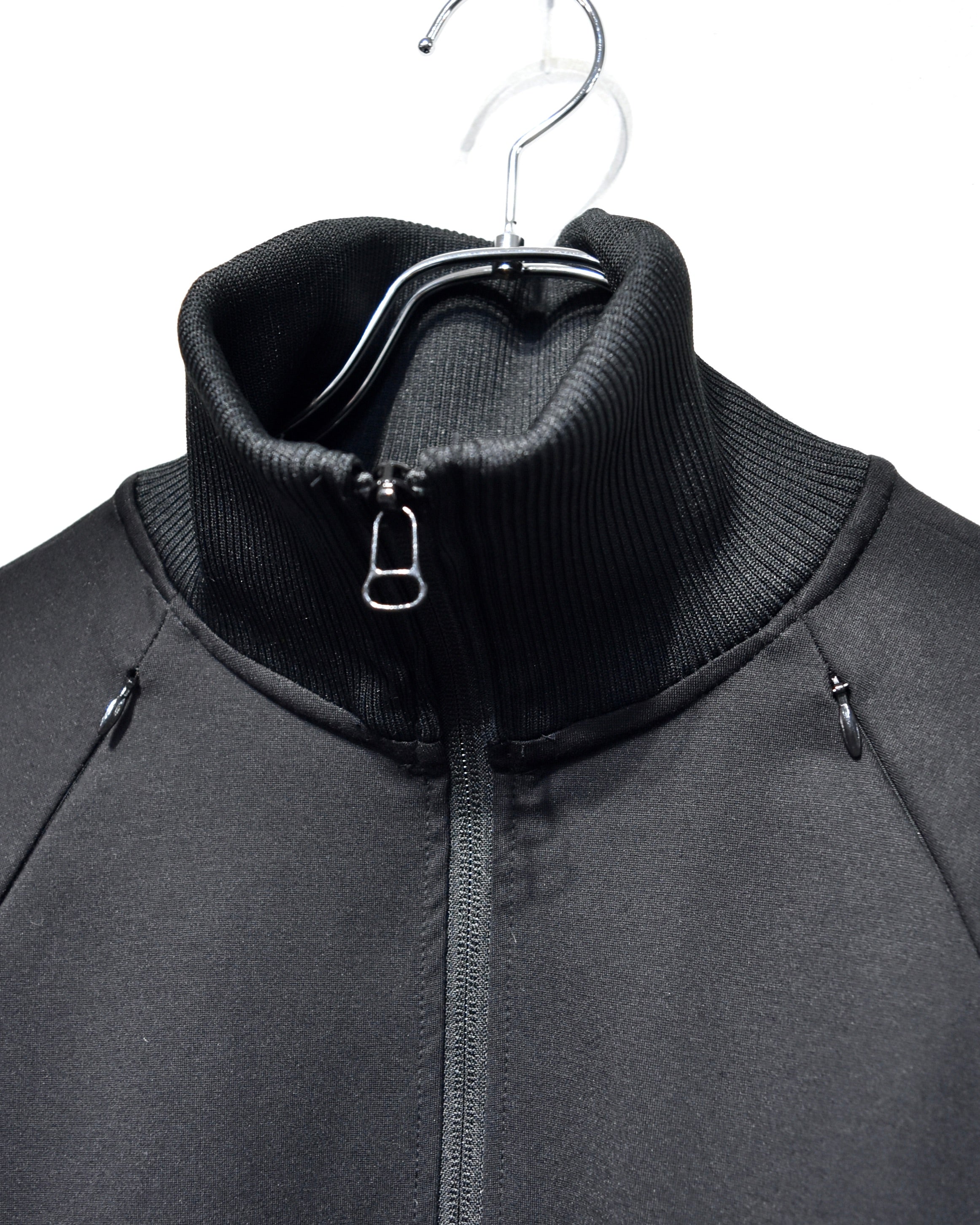 ROTOL / SMOOTH JERSEY TRACK JACKET - Black